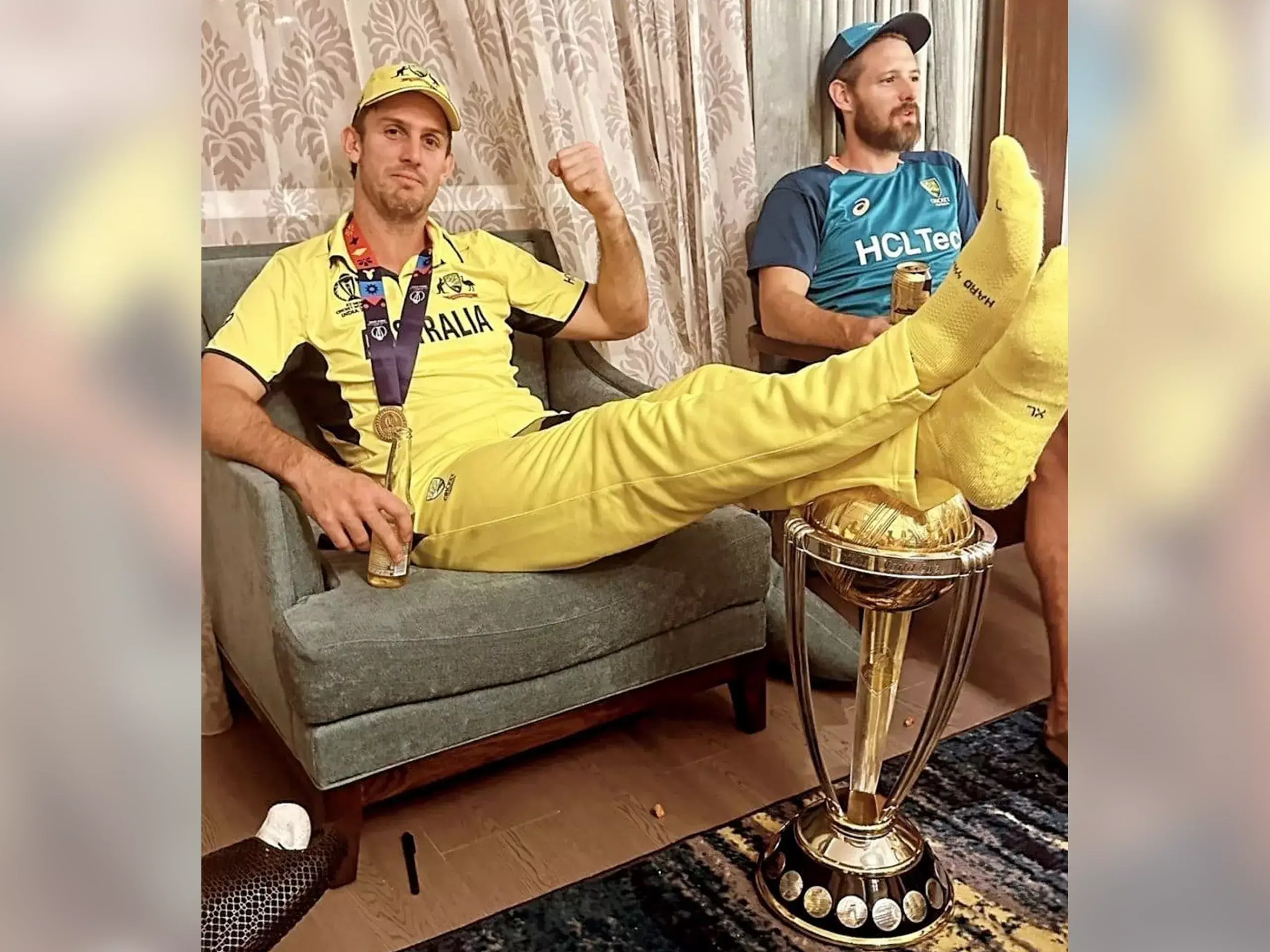 police registered an fir against marsh over the world cup