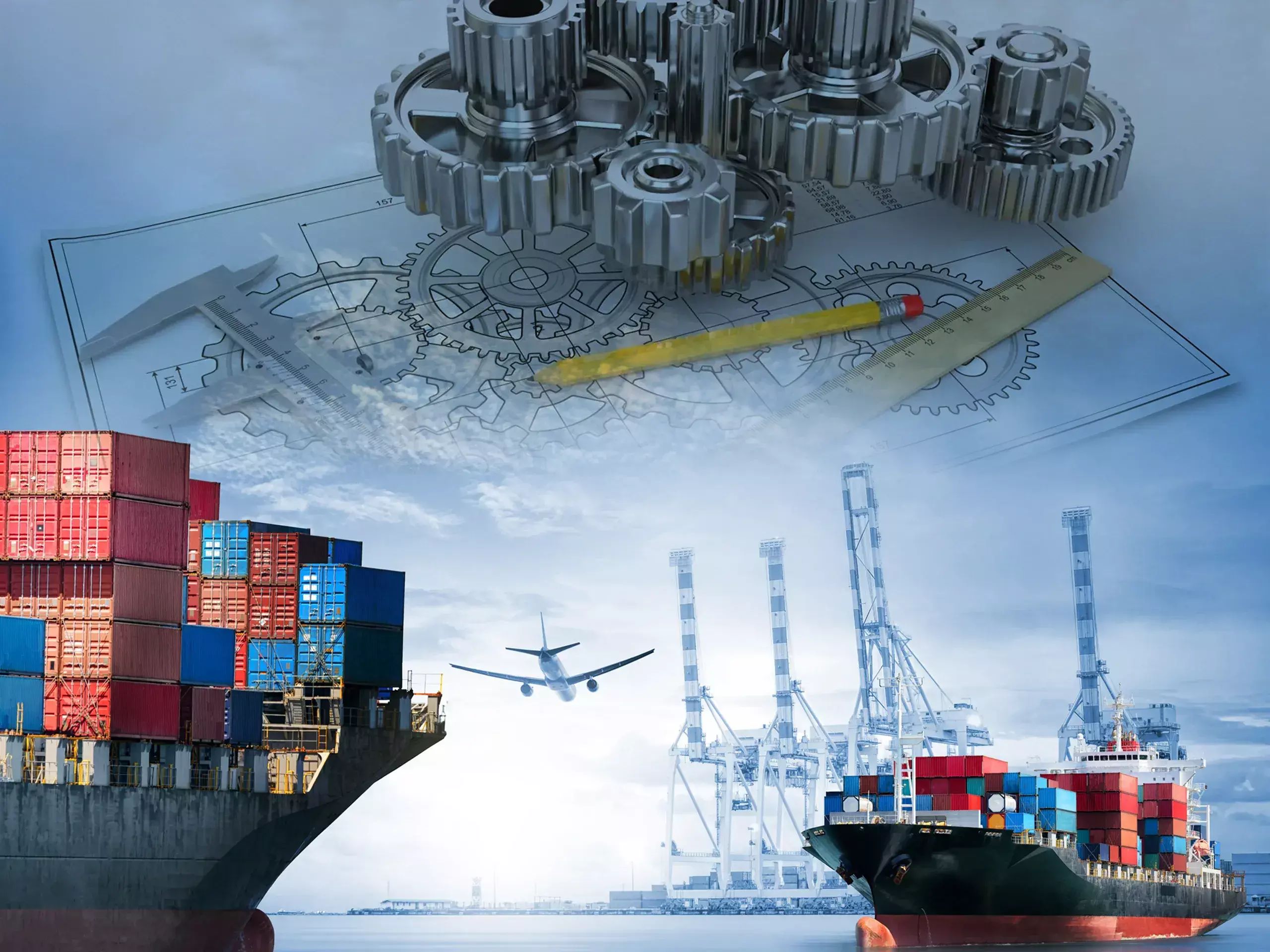 exports of engineering products, growing in some areas, stagnated in others