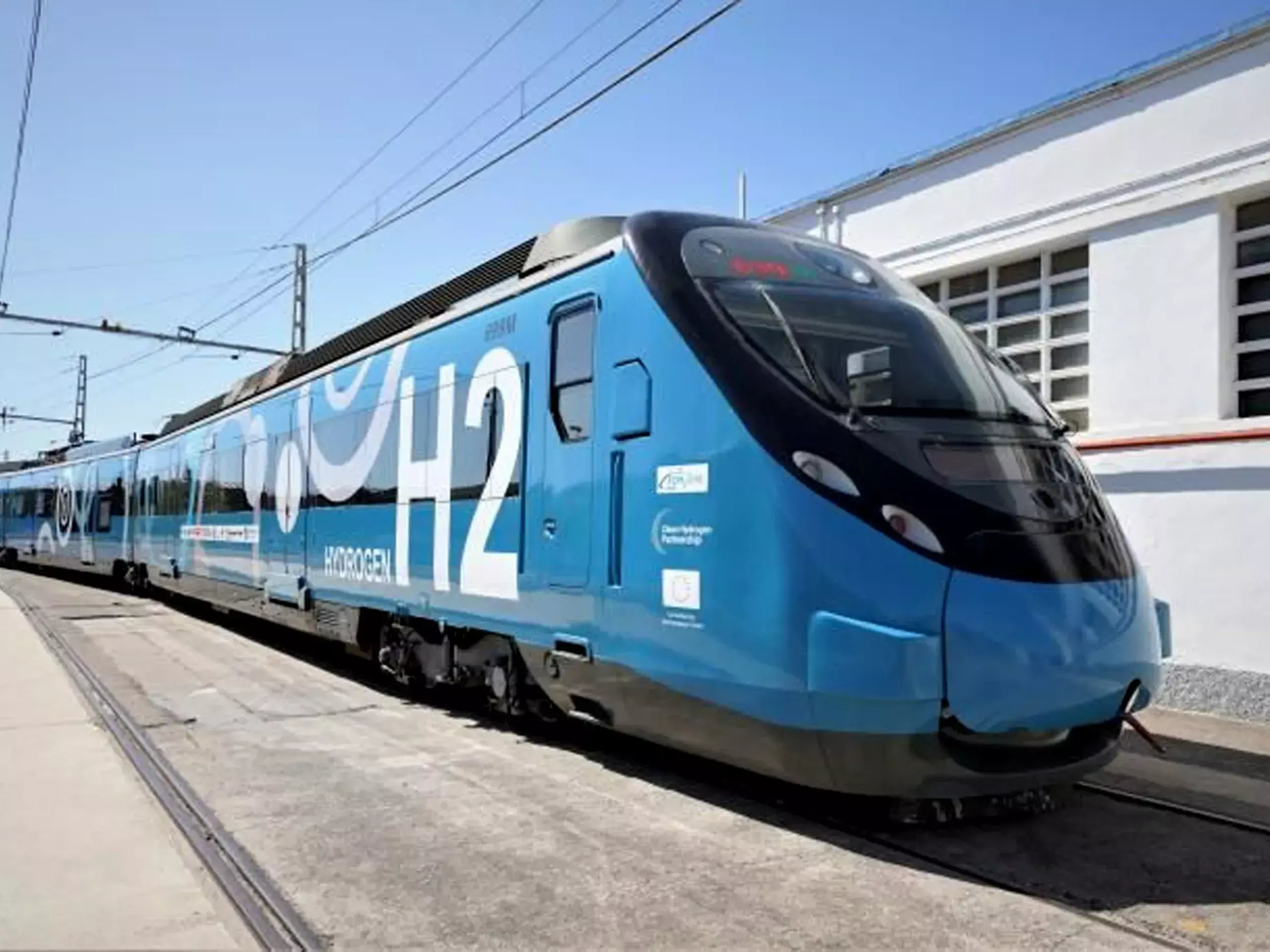 saudi arabias first hydrogen train hits the tracks