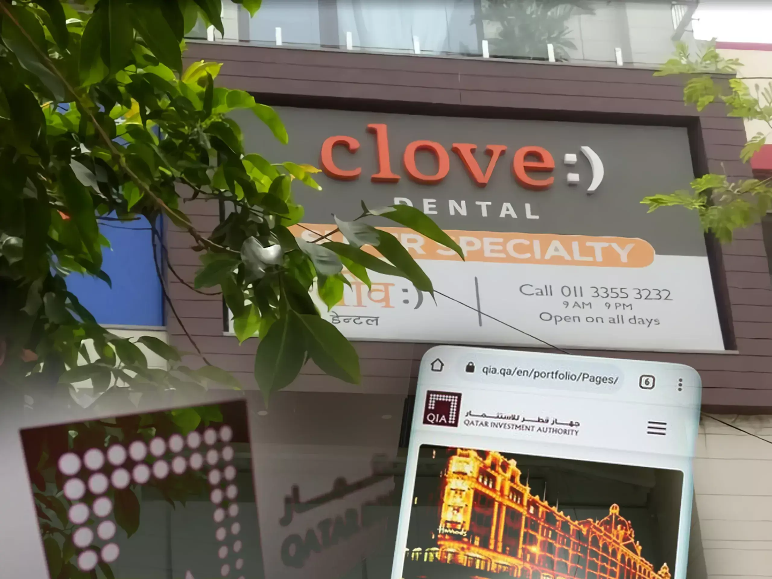 qatar investment authority with huge investment in clove dental