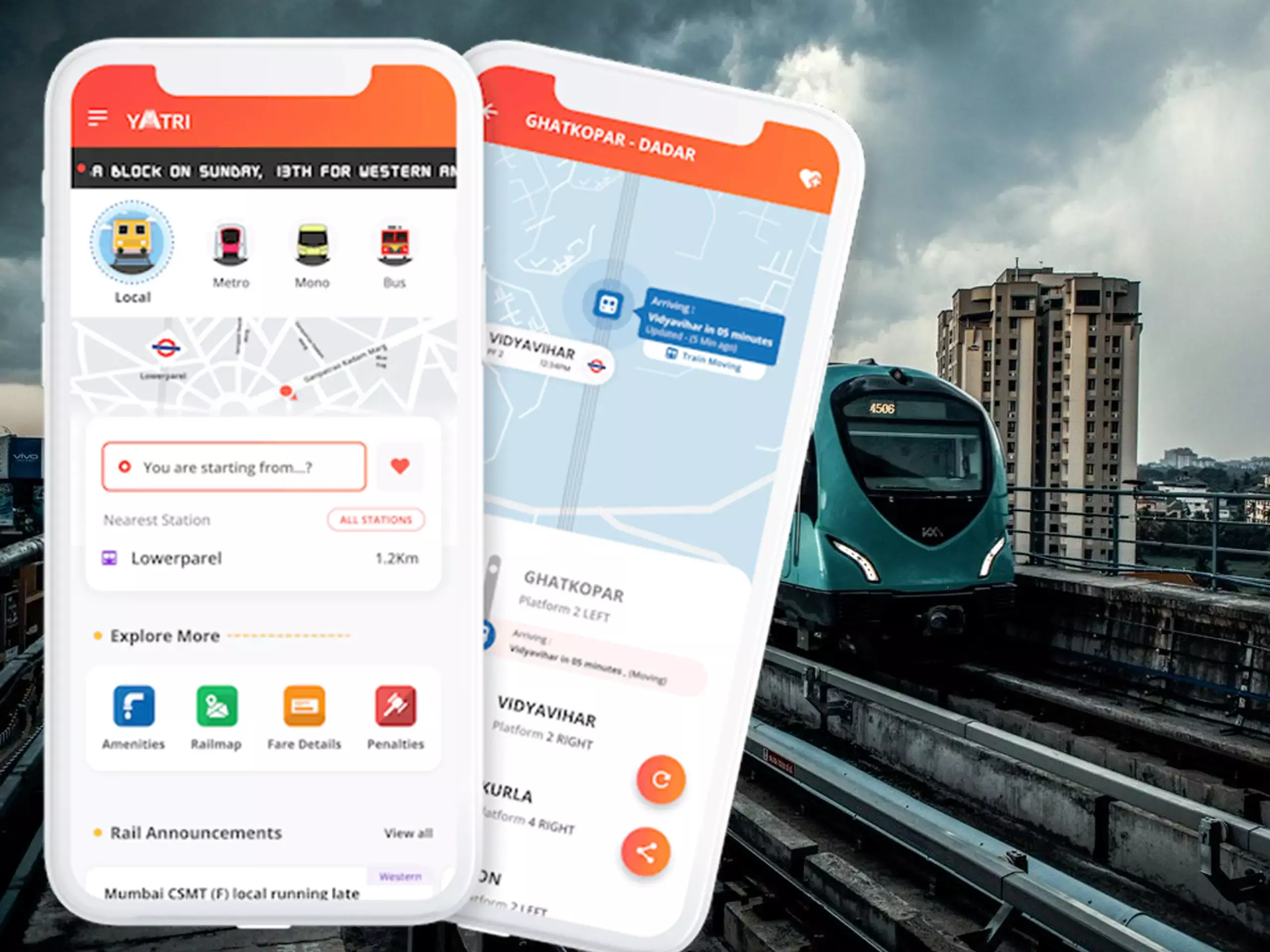 kochi metro ticket booking through yatri app