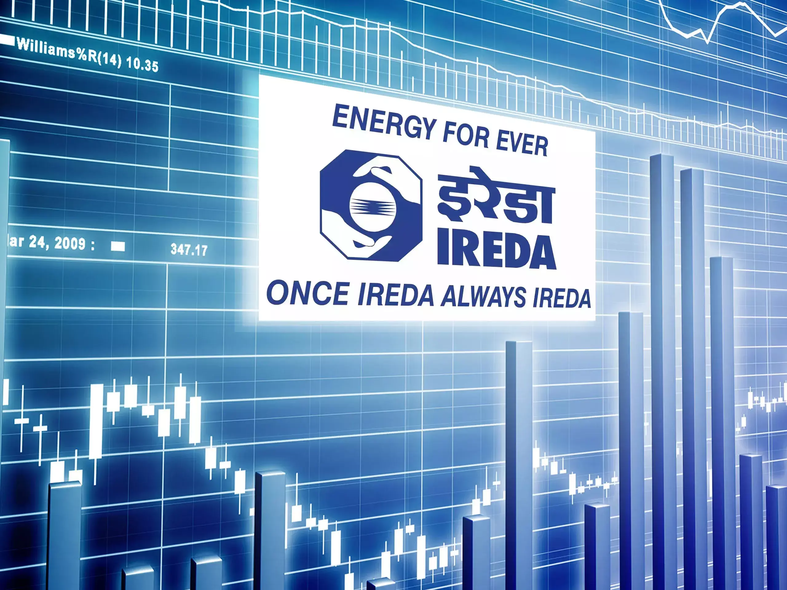 100 to ireda, up 210 percent