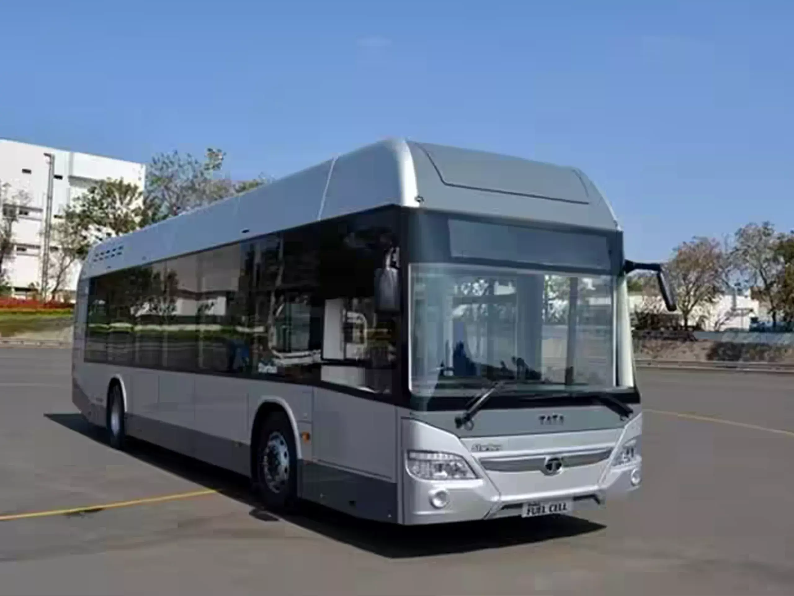green touch tata motors, tata green hydrogen bus approved by arai