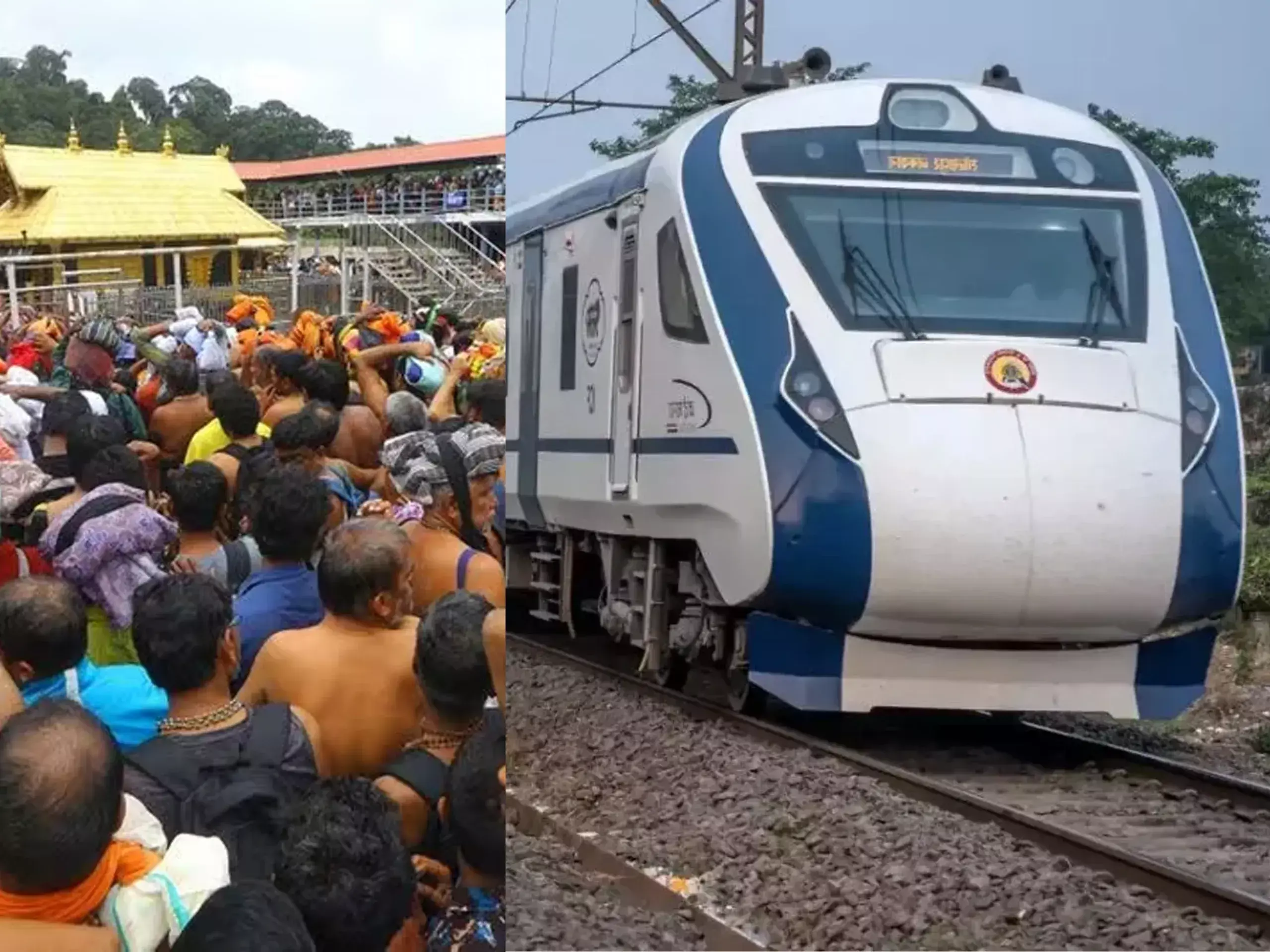 vande bharat sabarimala special train service from 15
