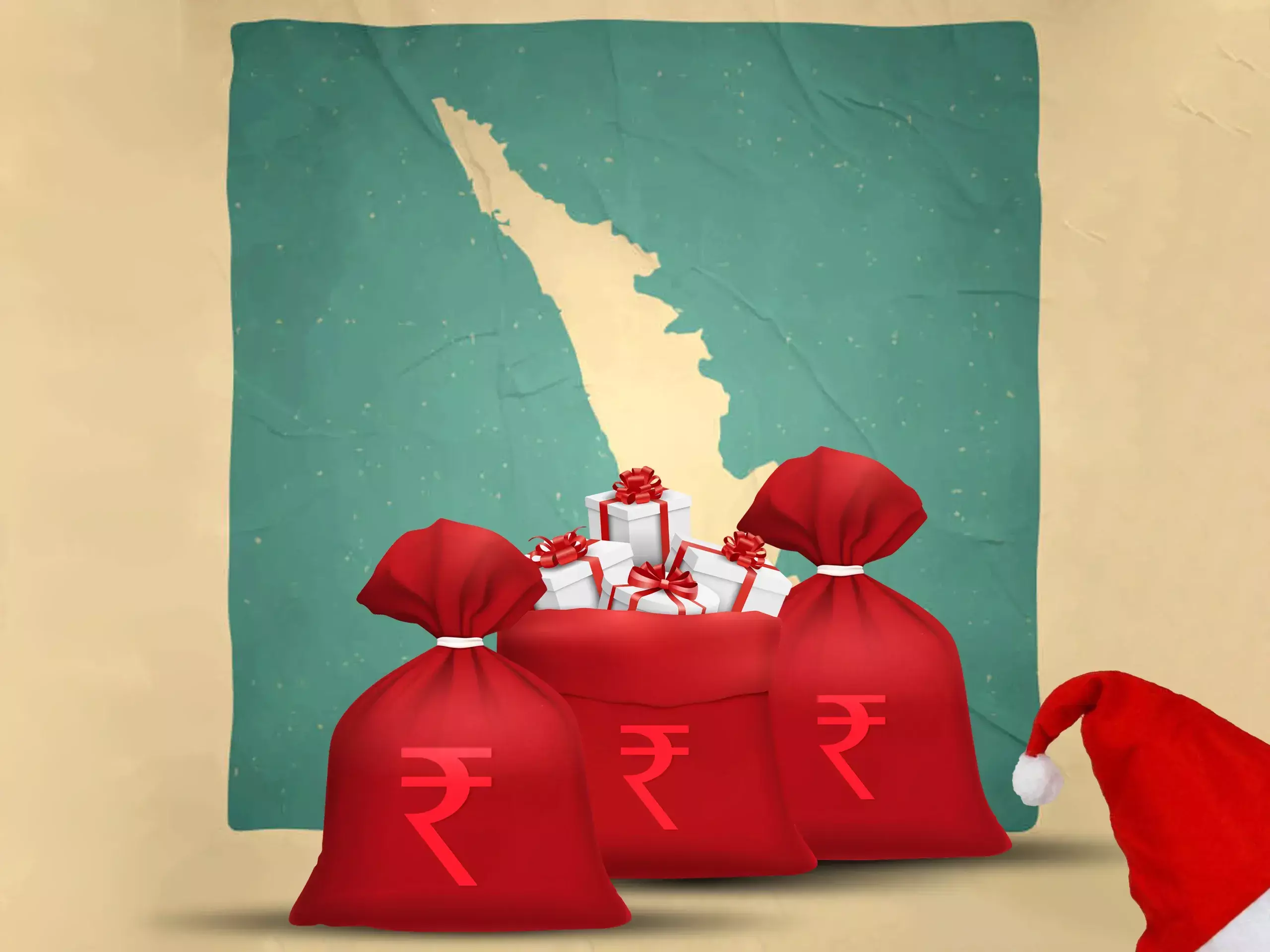christmas bumper for kerala, 3140.7 cr more can be borrowed