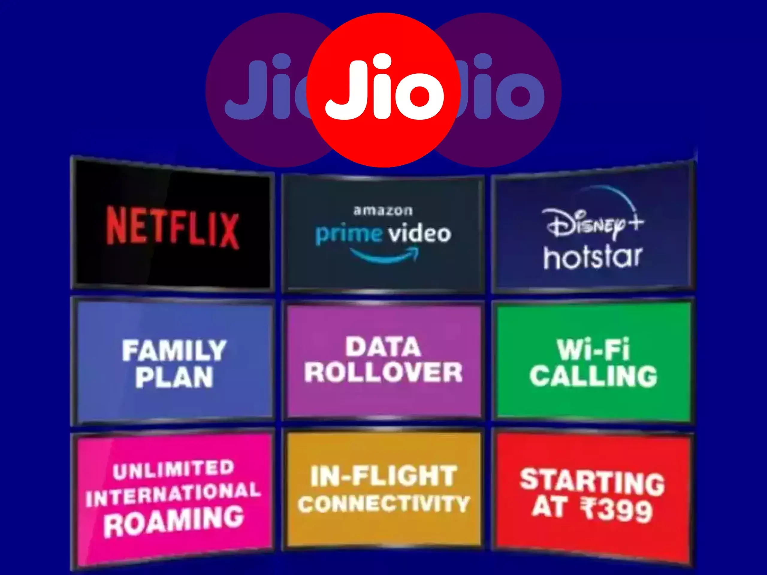 jio plans with unlimited data and free ott