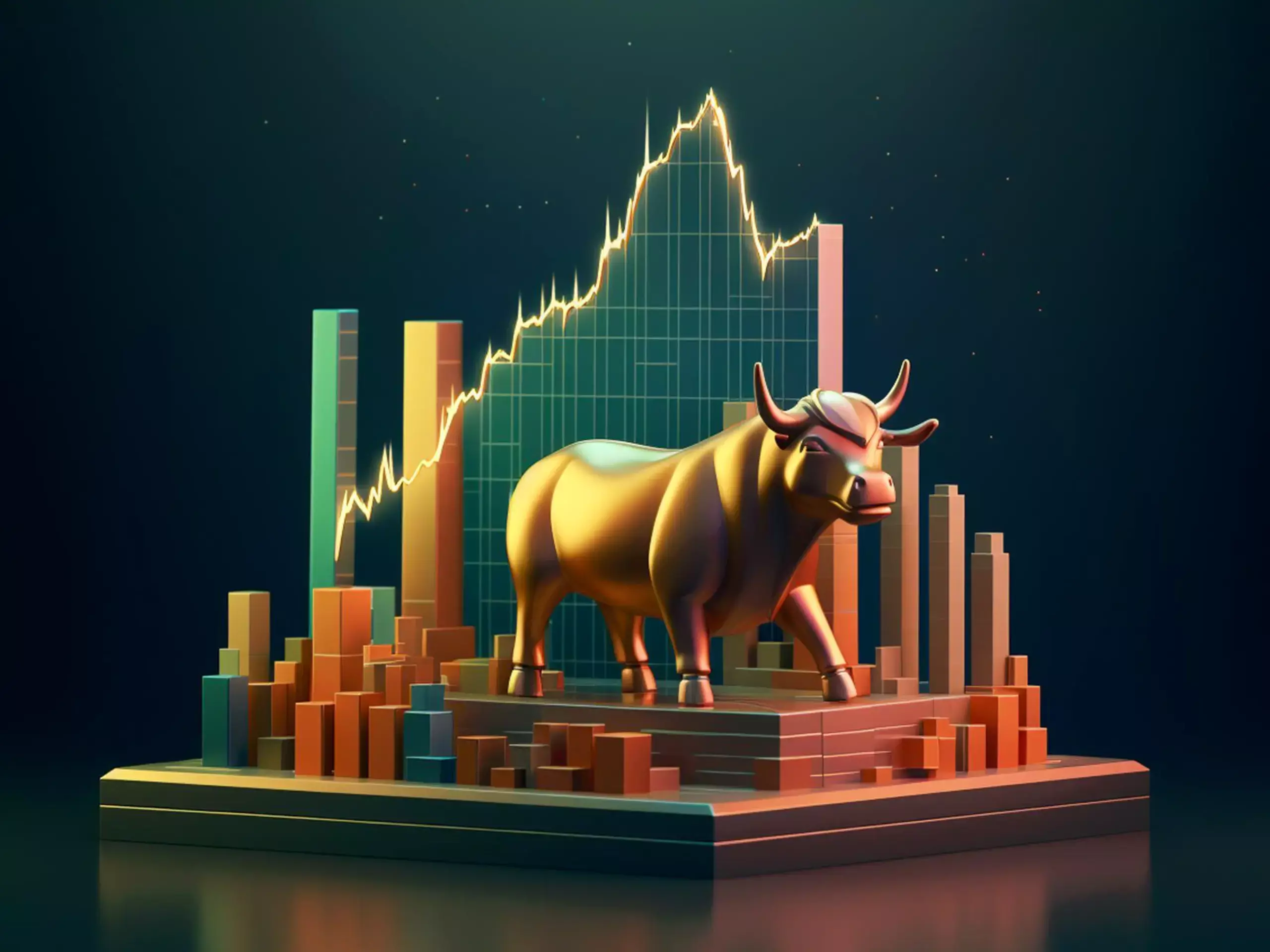 Bulls parade on Dalal street every day