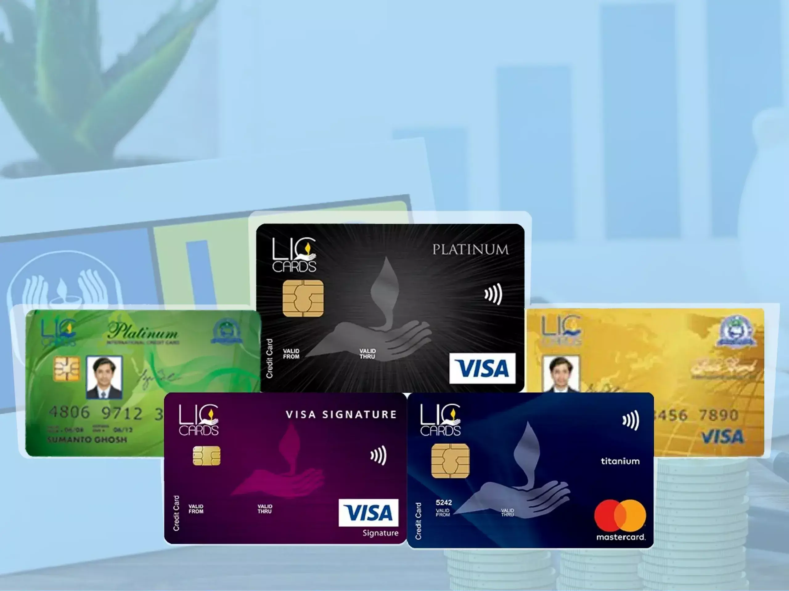 no annual fee, no joining fee, these lic credit cards are cool