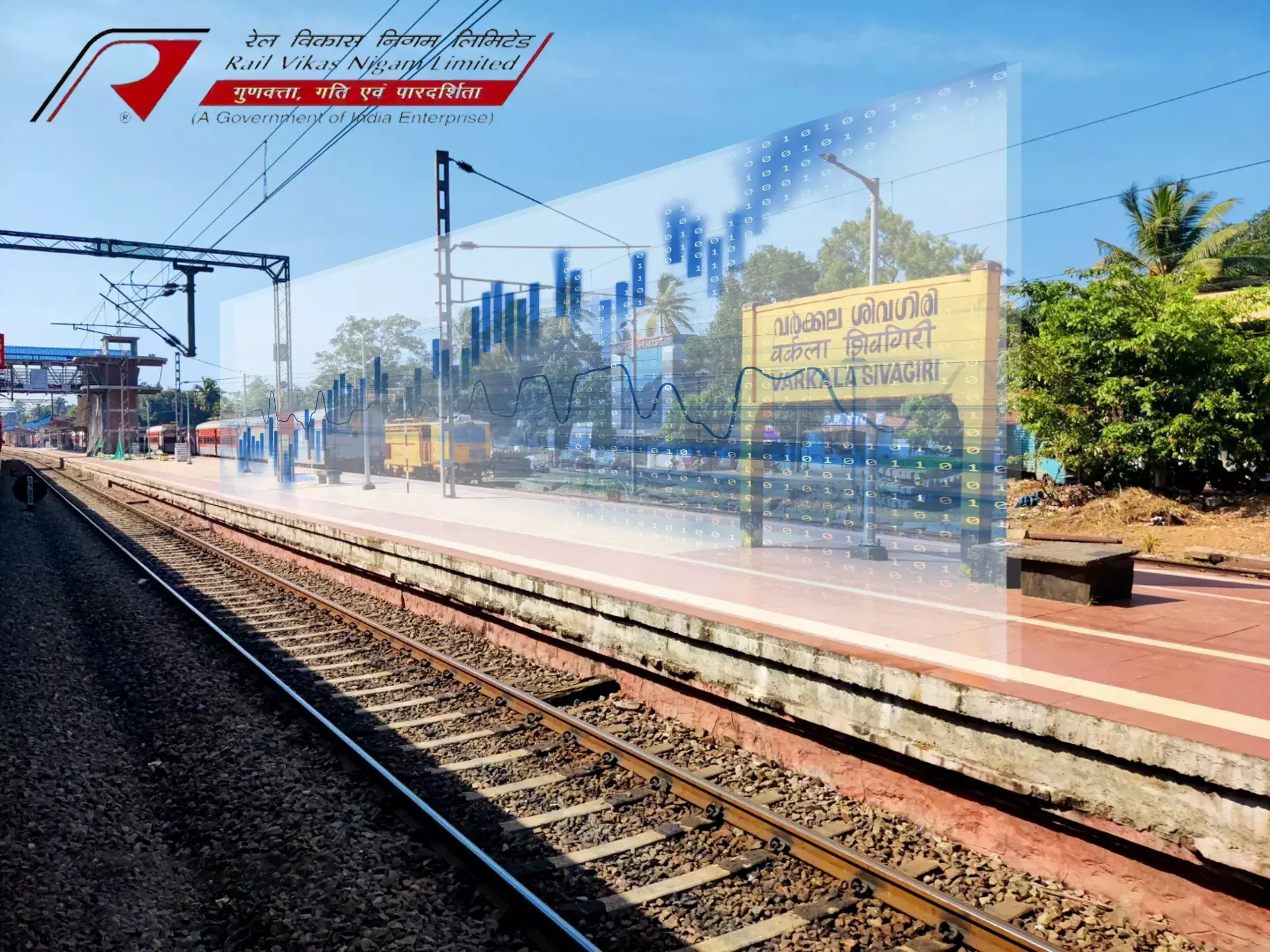 sivagiri railway station agreement, rvnl shares soar