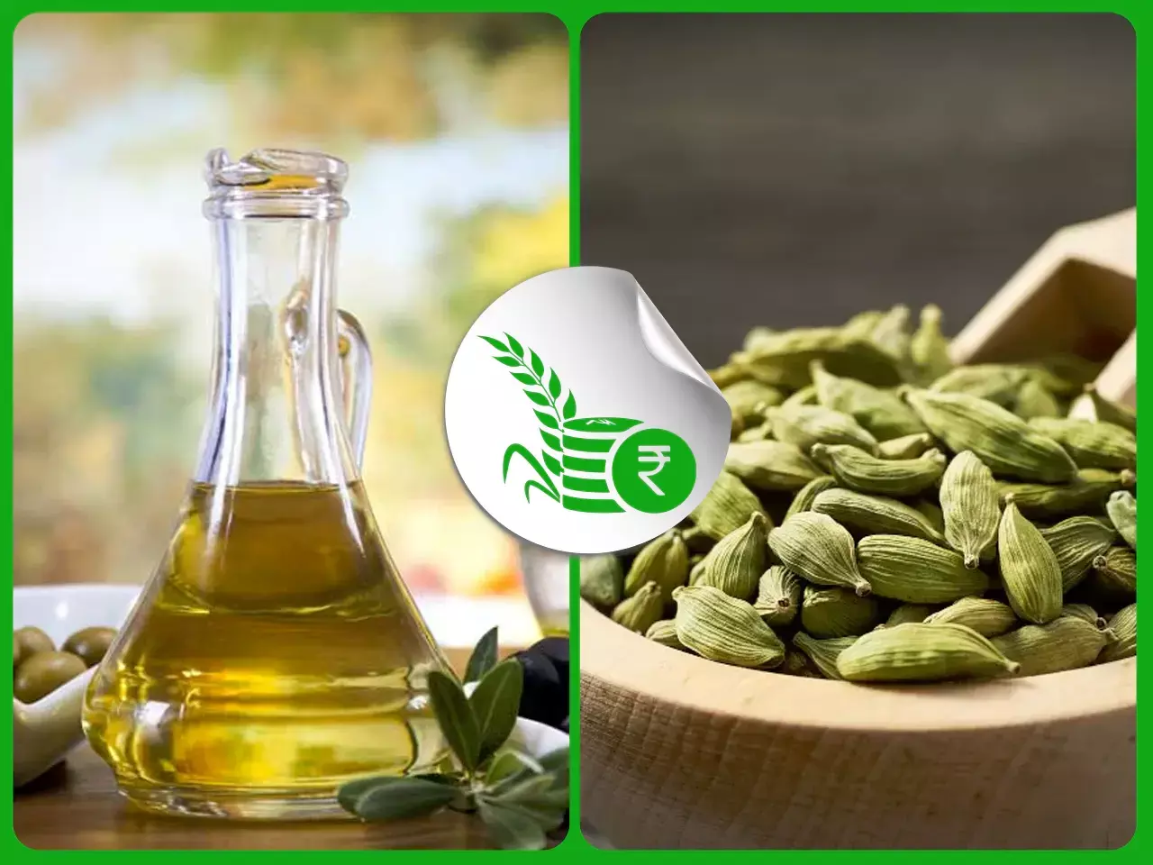 ഭക്ഷ്യയെണ്ണ ഇറക്കുമതി വര്‍ധിക്കും;  ഏലക്ക പ്രവാഹം തുടരുന്നു