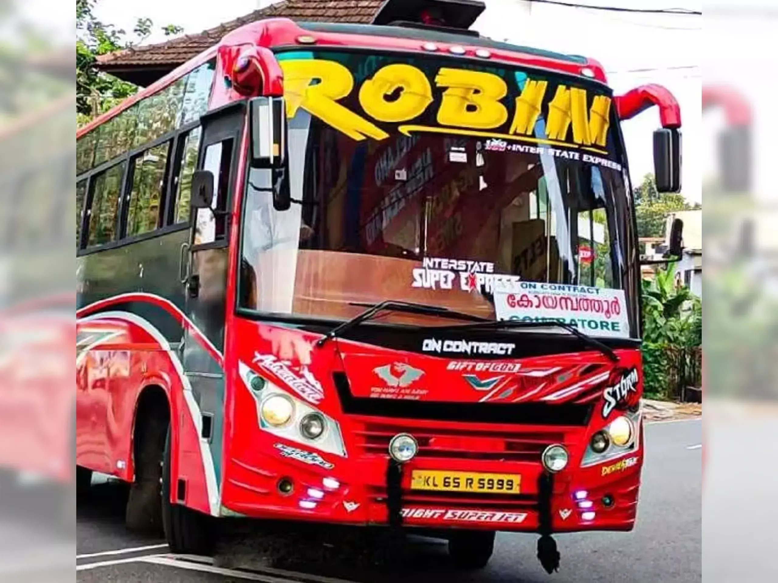 finally, after paying the fine, the robin bus will be back on road