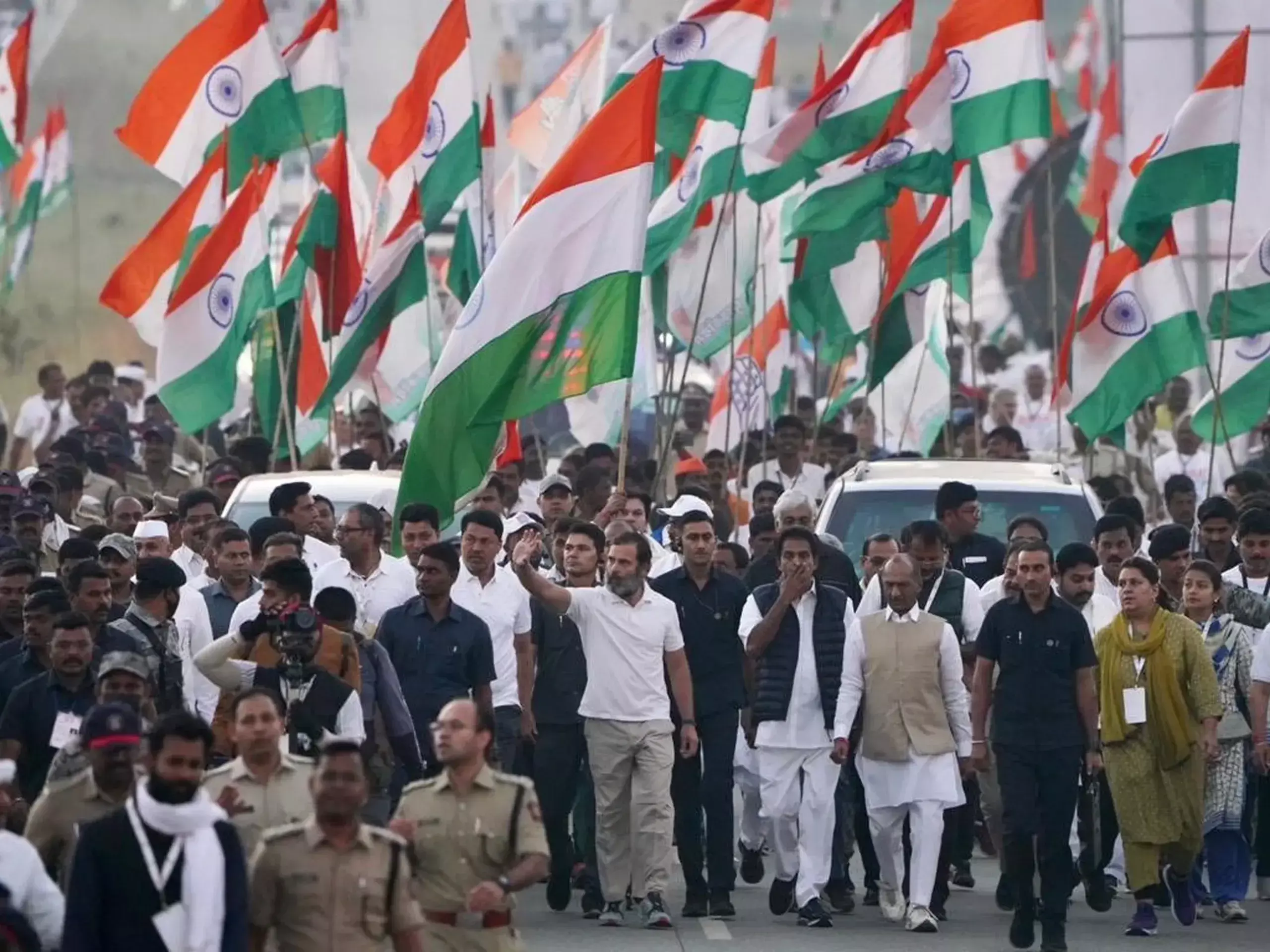 rahul with bharat nyay yatra, it will start on january 14