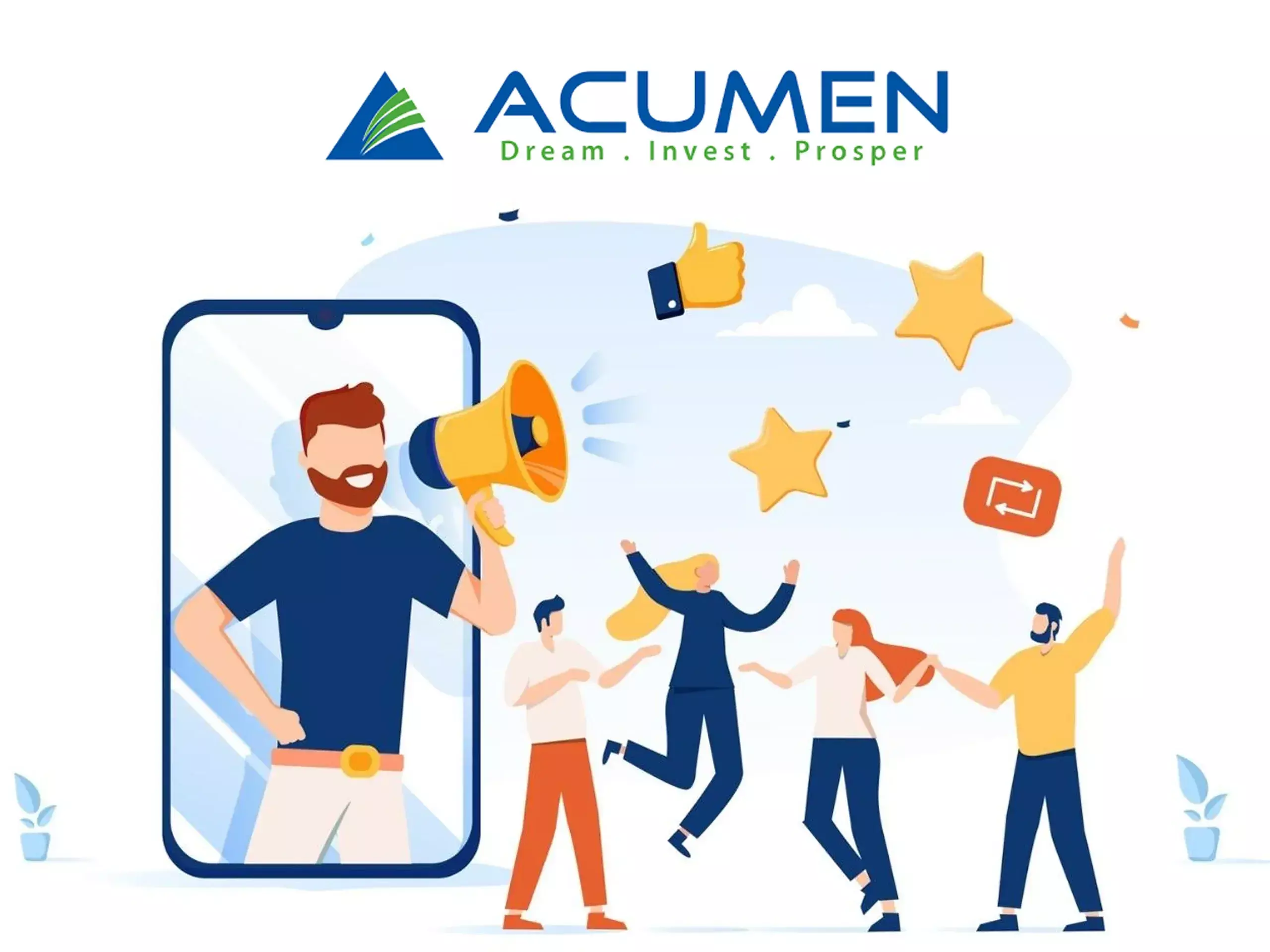 acumen capital markets with client referral program