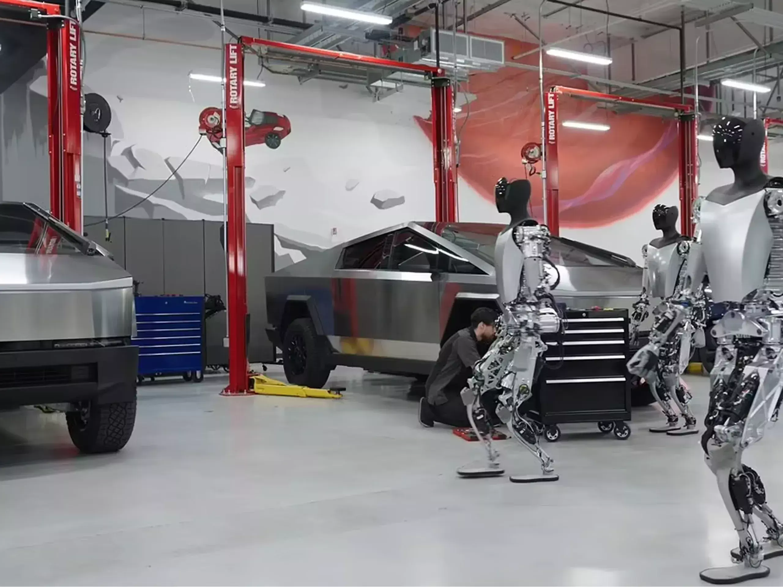 engineer injured in robot attack at tesla factory