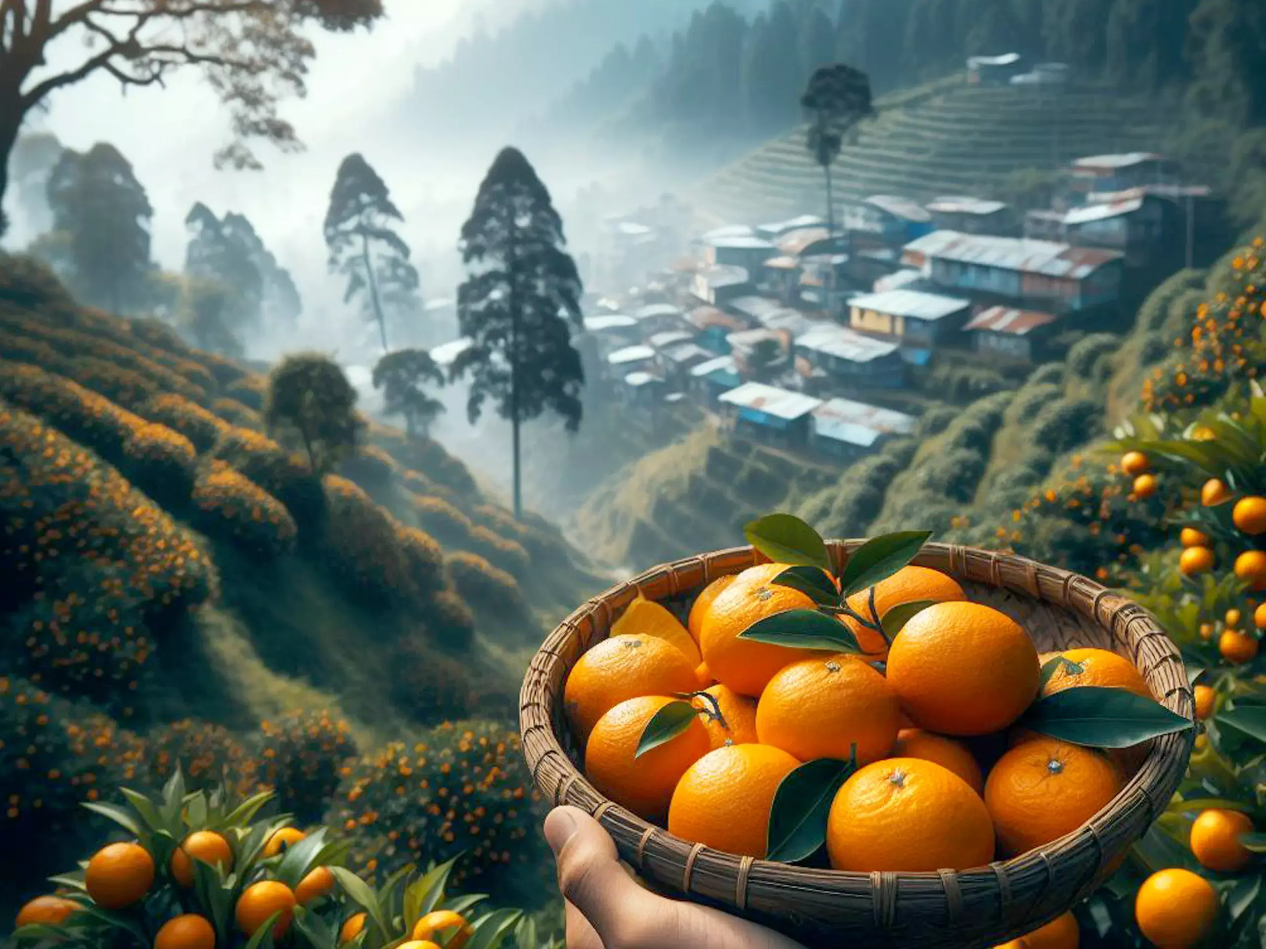 ഡാര്‍ജിലിംഗിലെ ഓറഞ്ച് കര്‍ഷകര്‍  കടുത്ത പ്രതിസന്ധിയില്‍