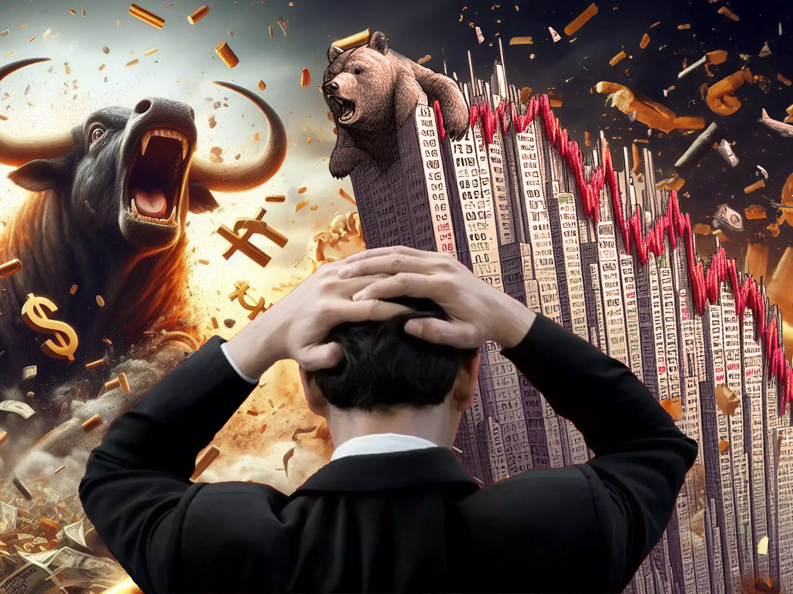 5 ദിവസത്തെ റാലിക്ക് ശേഷം വിപണികൾ ഇടിവിൽ തുടക്കം