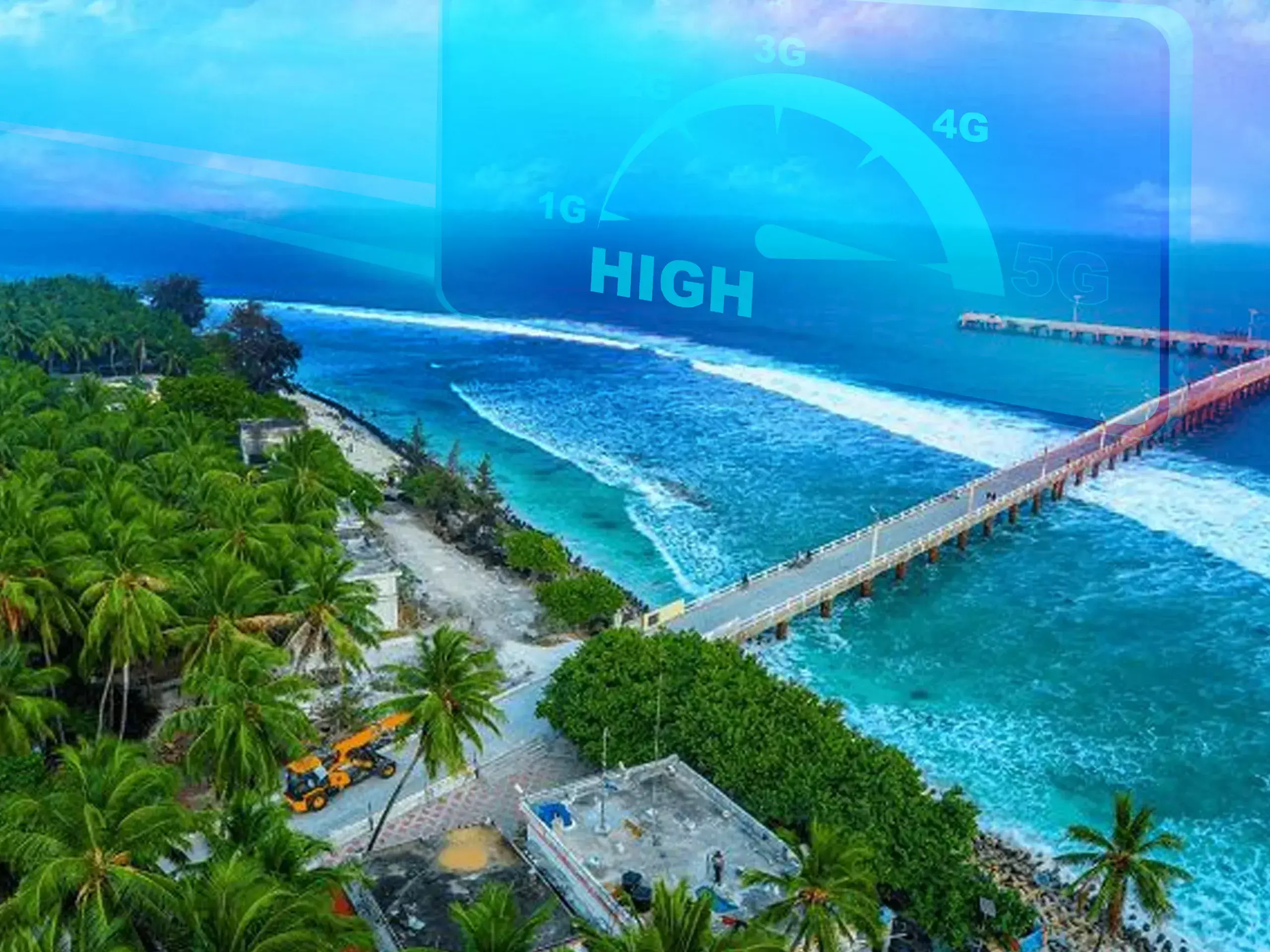 high speed internet for lakshadweep residents from now on