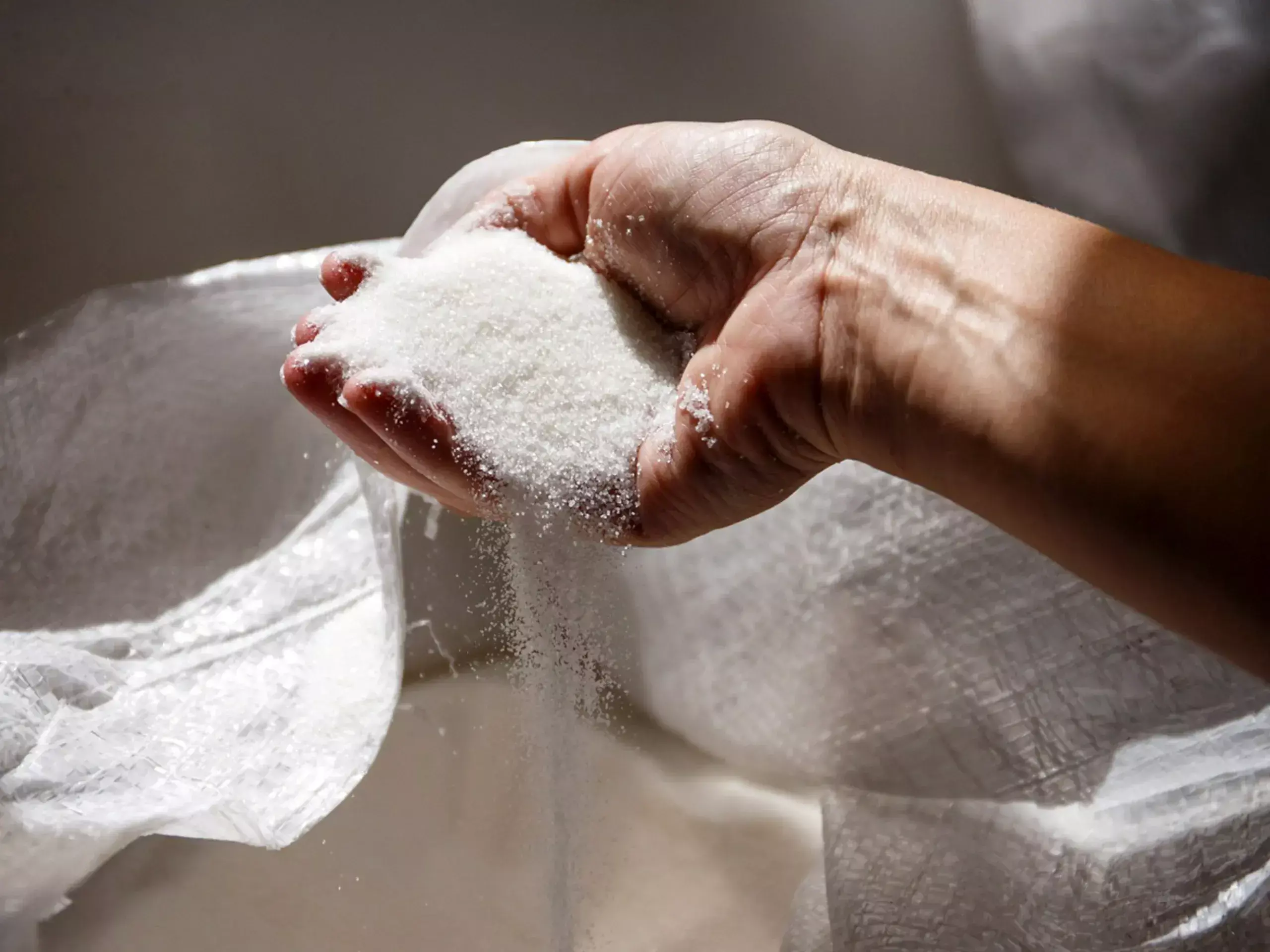 sharp decline in sugar production