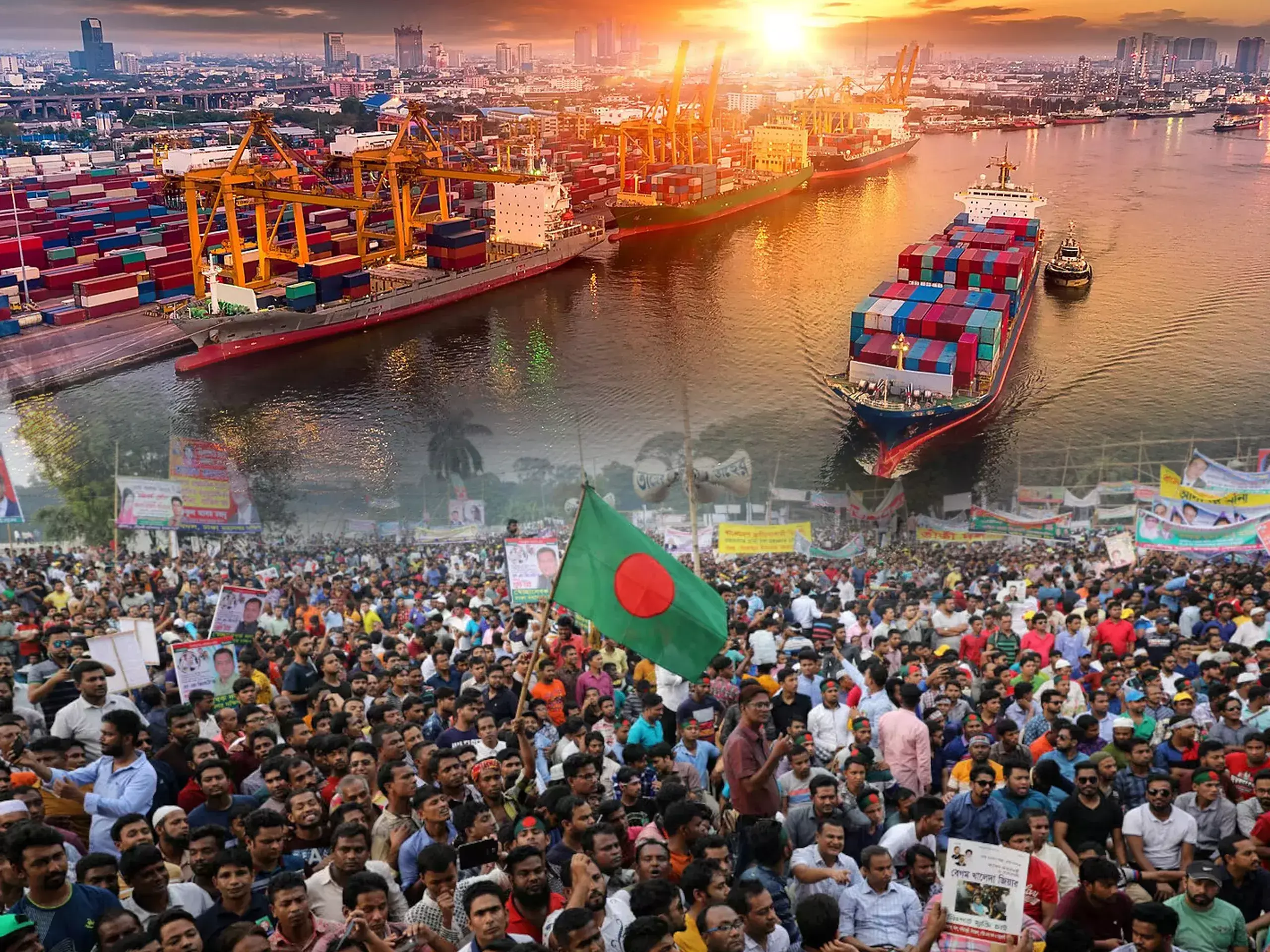 bangladesh election, decline in bilateral trade