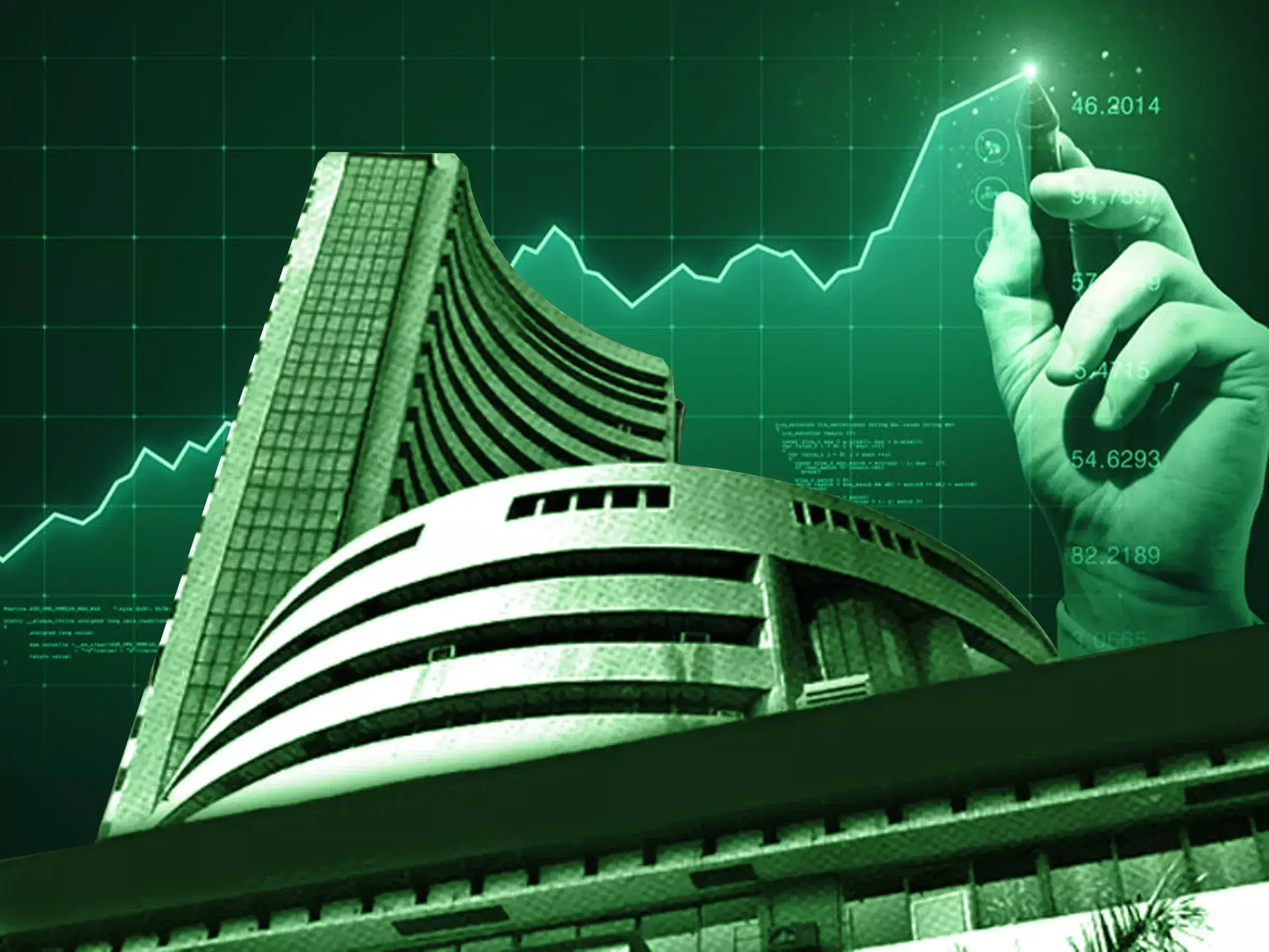 benchmark indices closed on gains