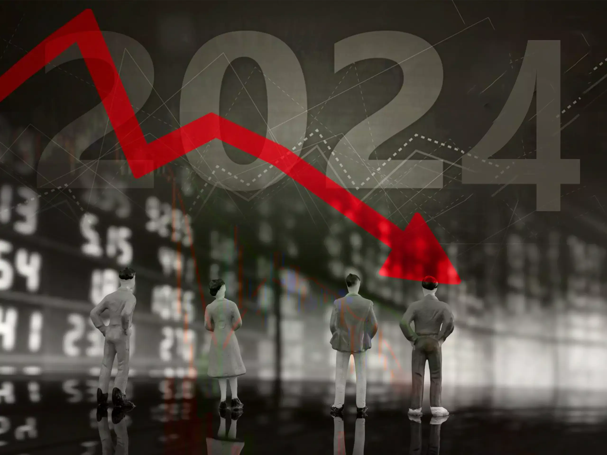 The market is down in the first week of the new year