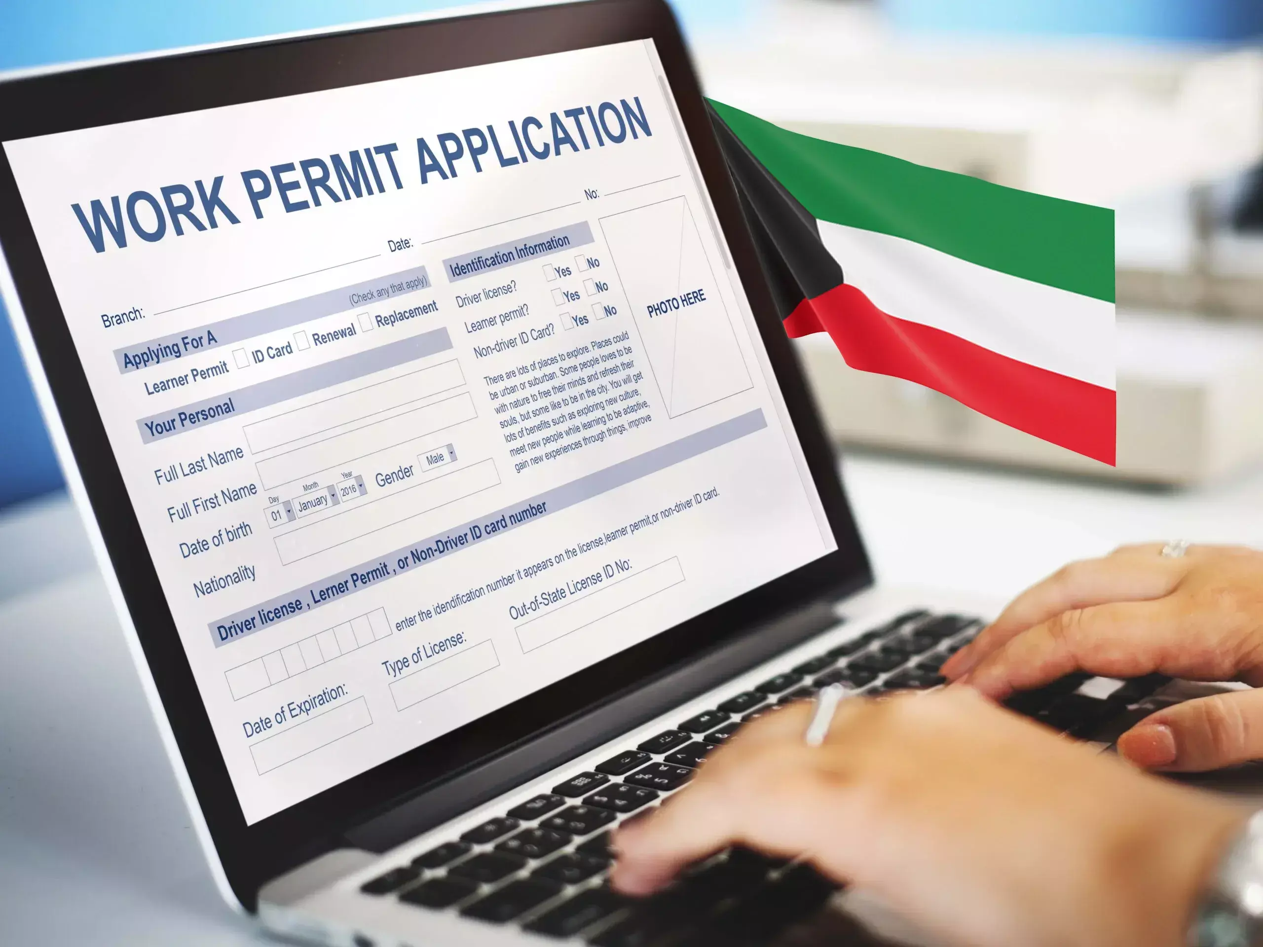 kuwait makes work permit mandatory for foreign workers