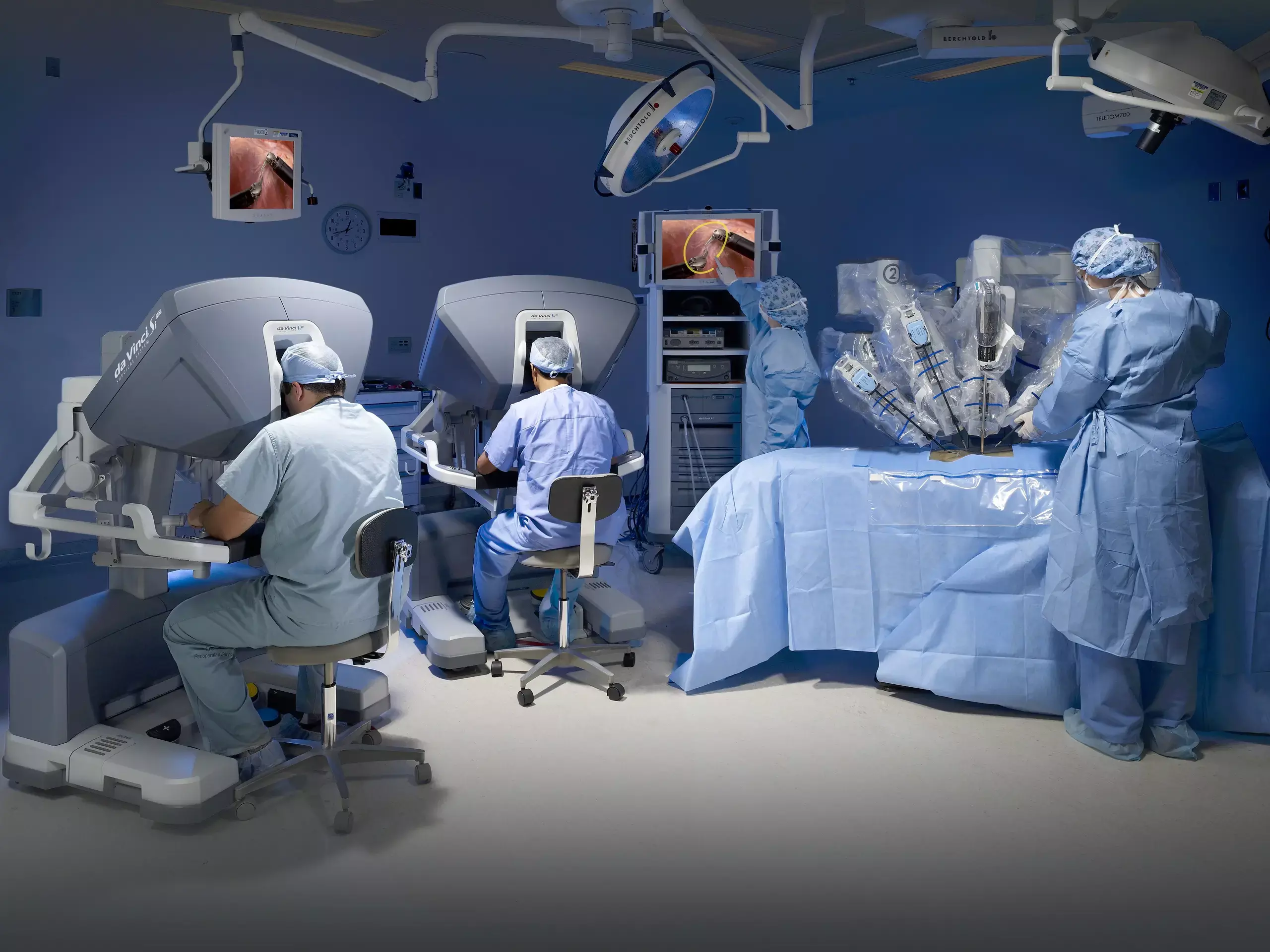 Robotic surgery for cancer treatment in RCC