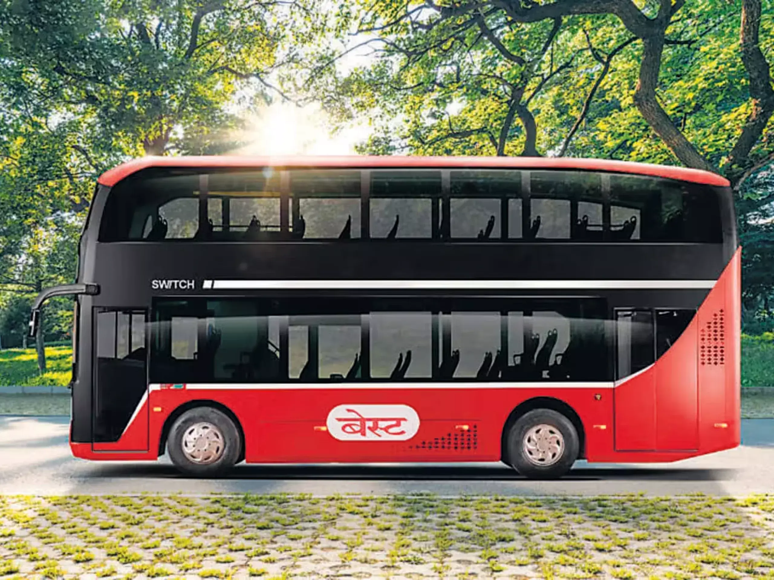 first electric double decker bus service will start this month