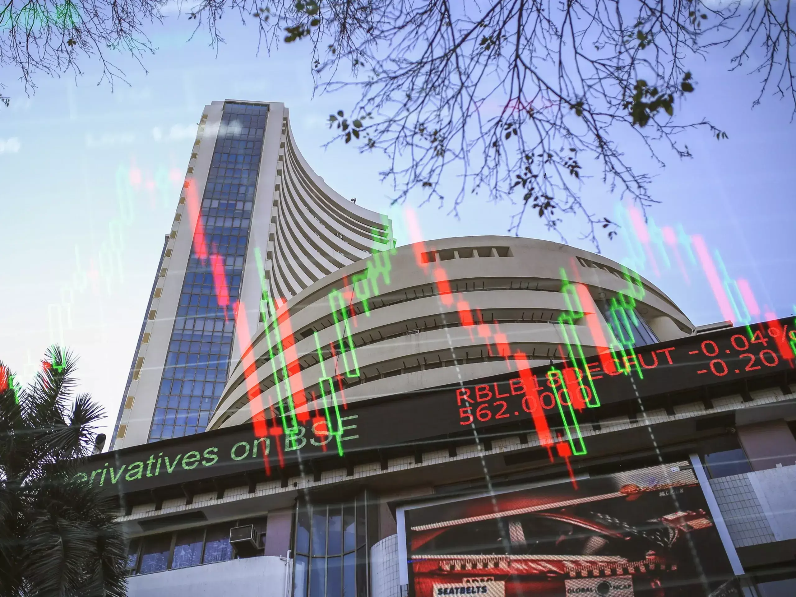 sensex and nifty down