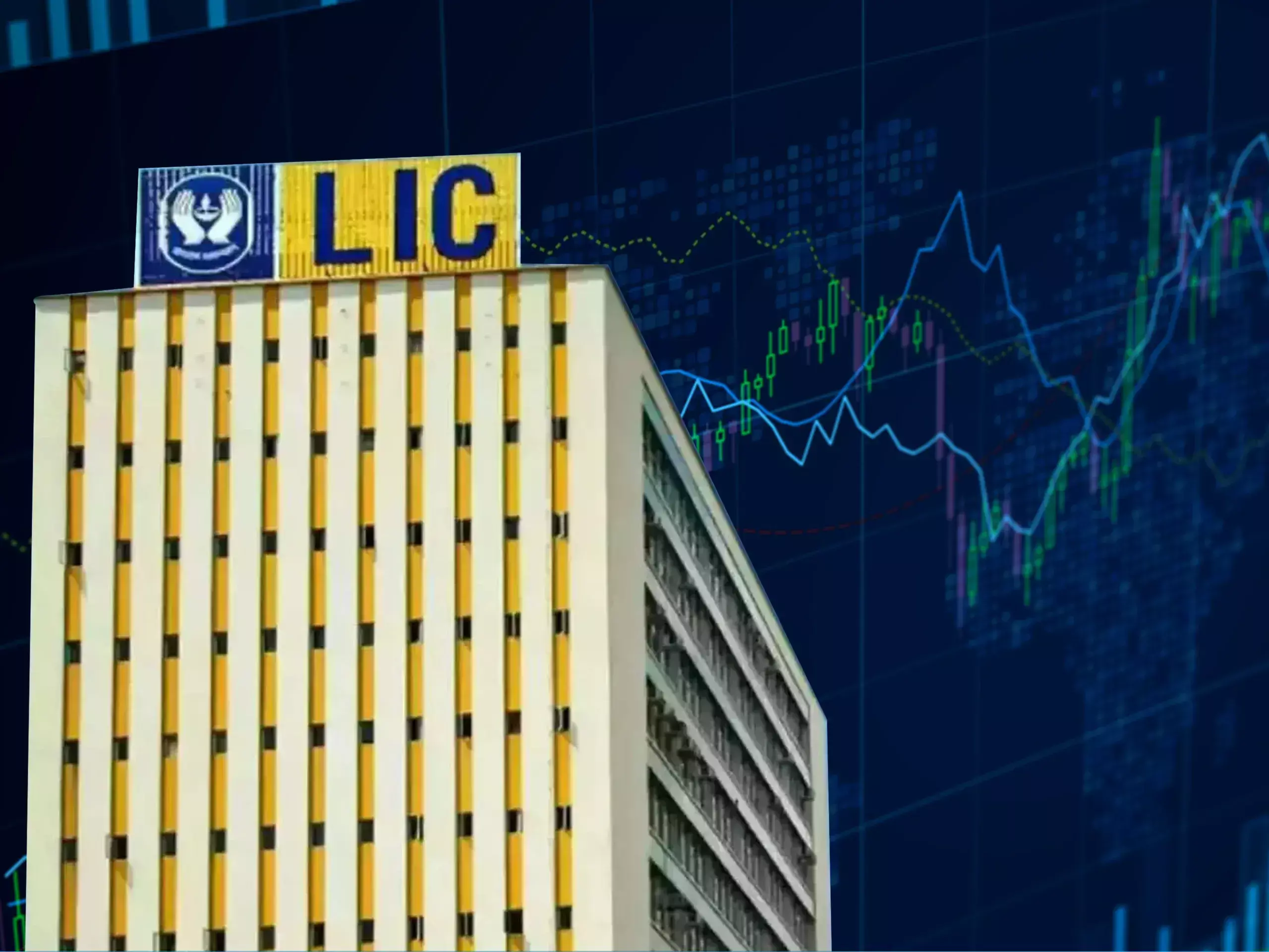 lic shares surpass the listing day price for the first time