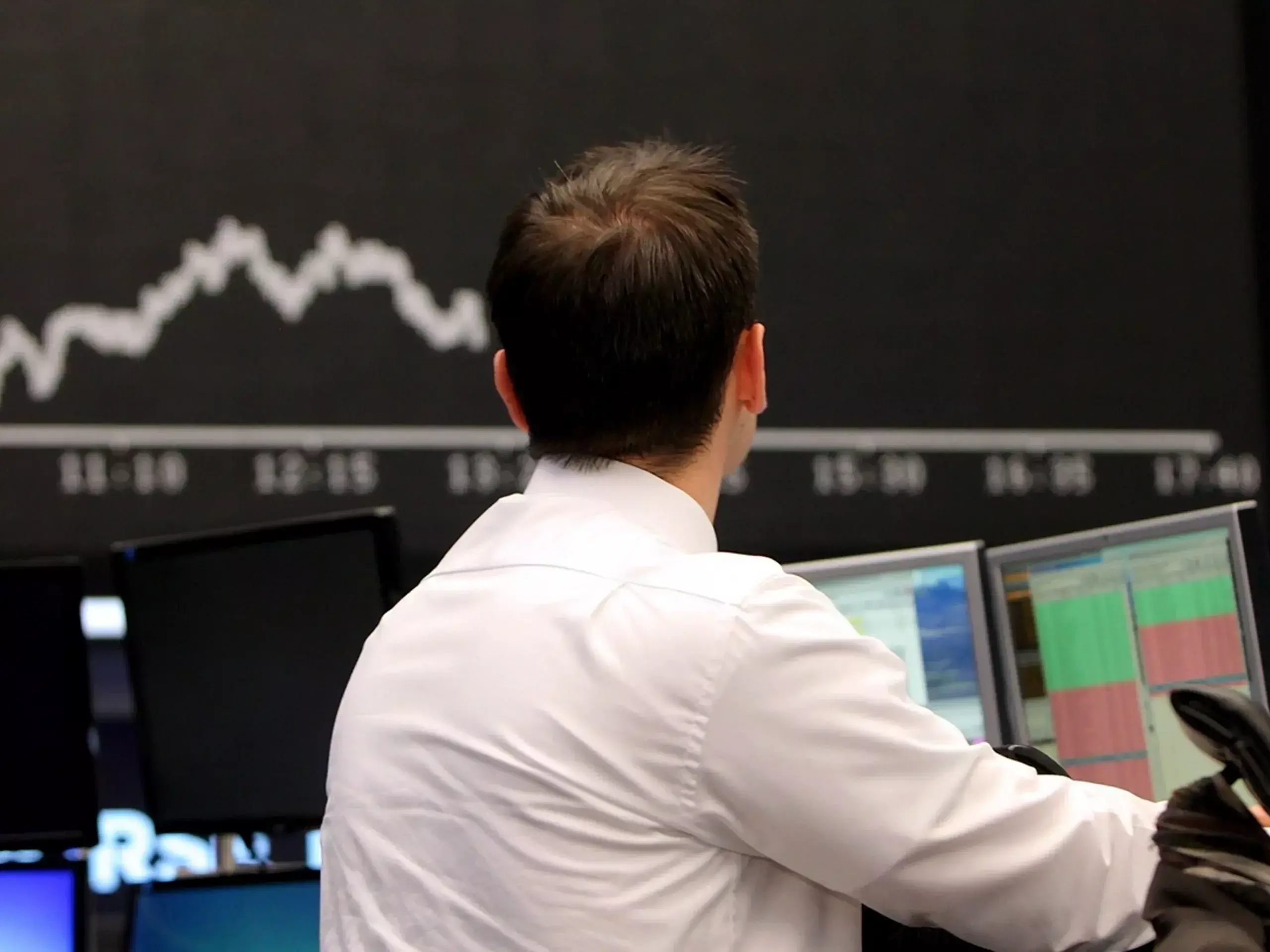 closing by ending the rally, big decline for it