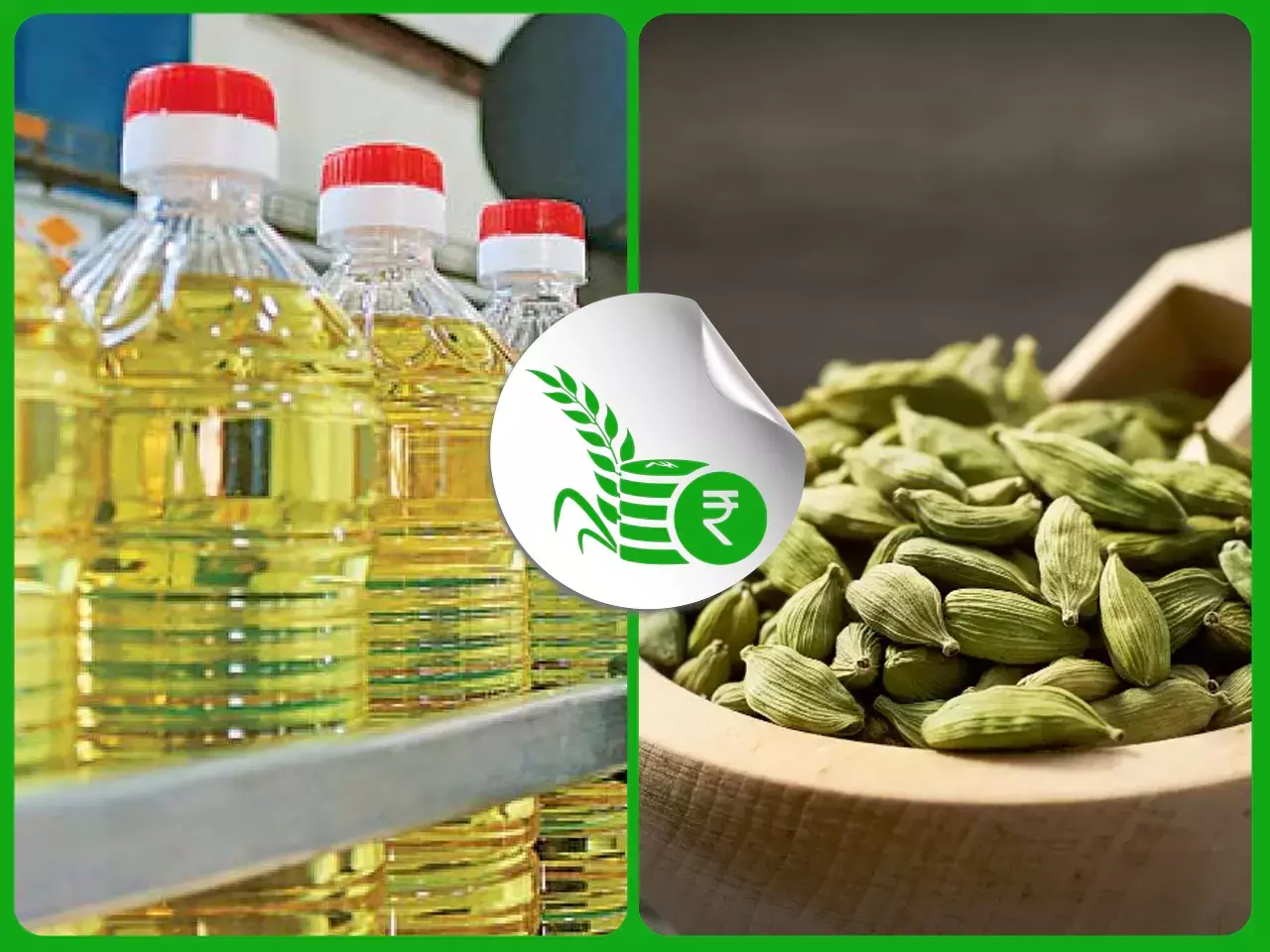 ചൂടുപിടിച്ച് ഭക്ഷ്യയെണ്ണ വിപണി;  ഏലക്ക വരവ് നിലയ്ക്കുന്നു