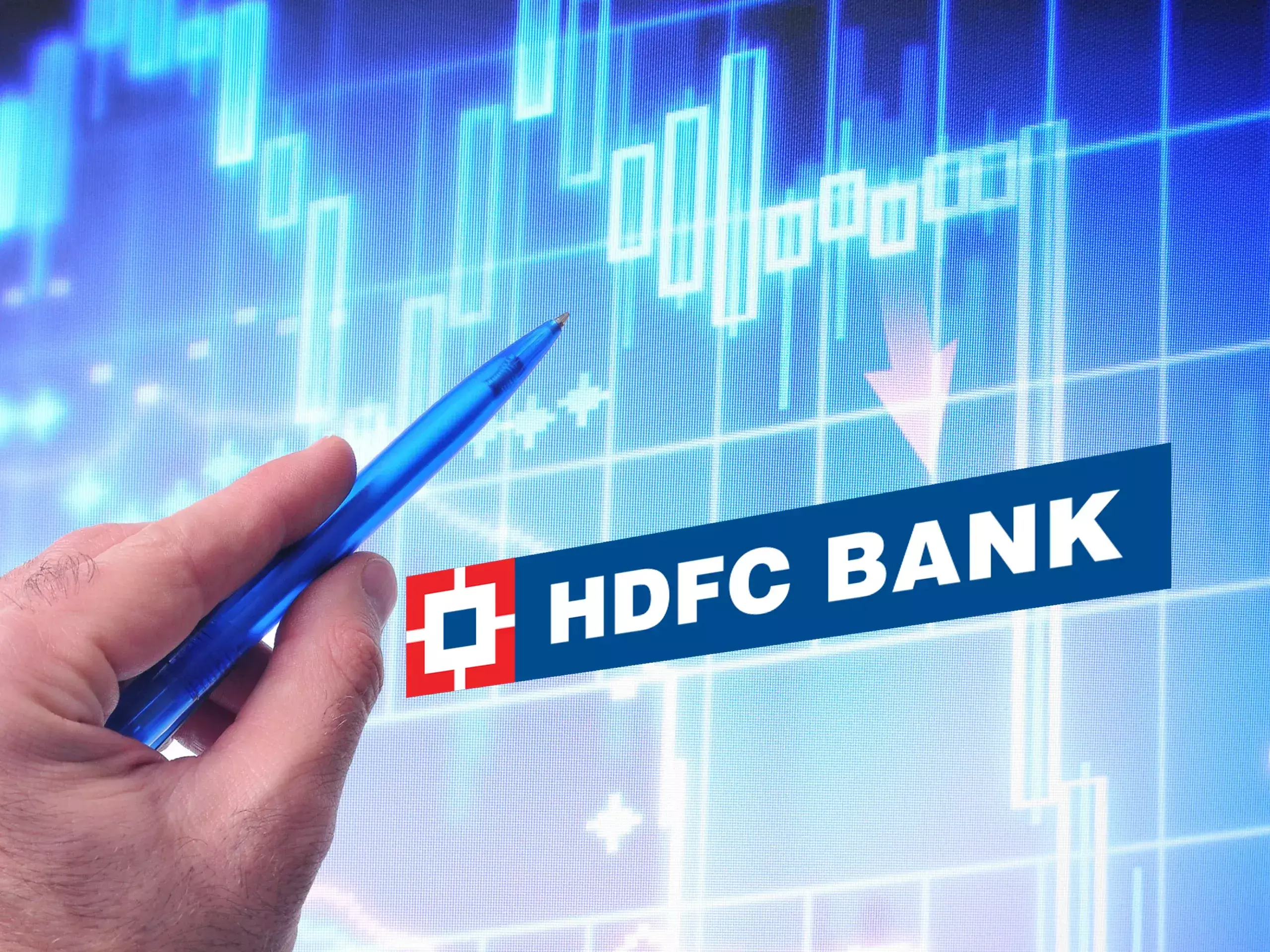 hdfc bank shares directly fell in the market