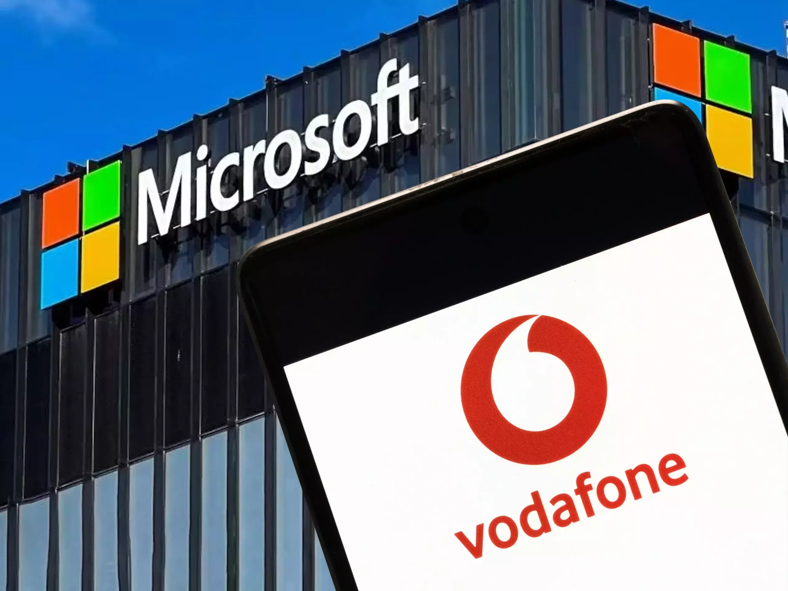 vodafone announced $1.5 billion collaboration with microsoft