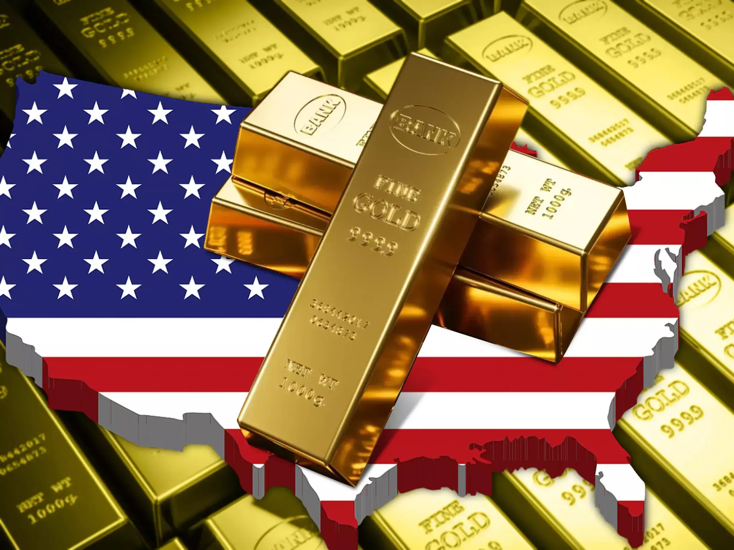 the us has the largest gold reserves