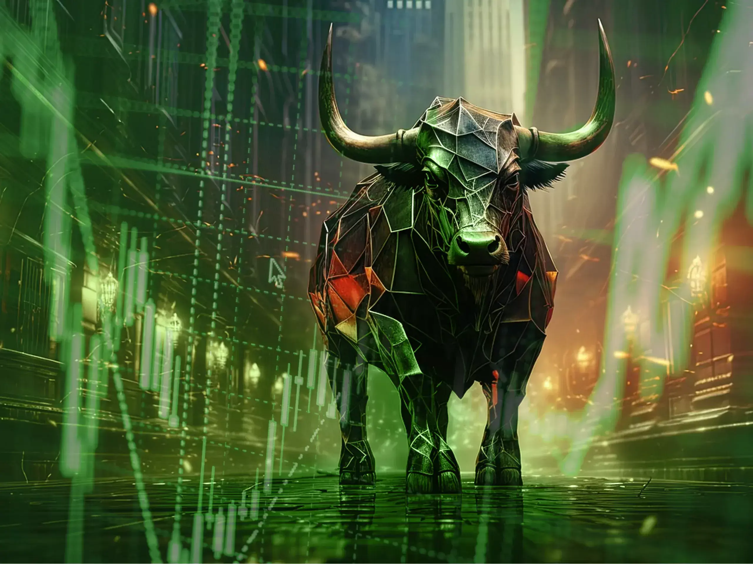 sensex and nifty close in the green