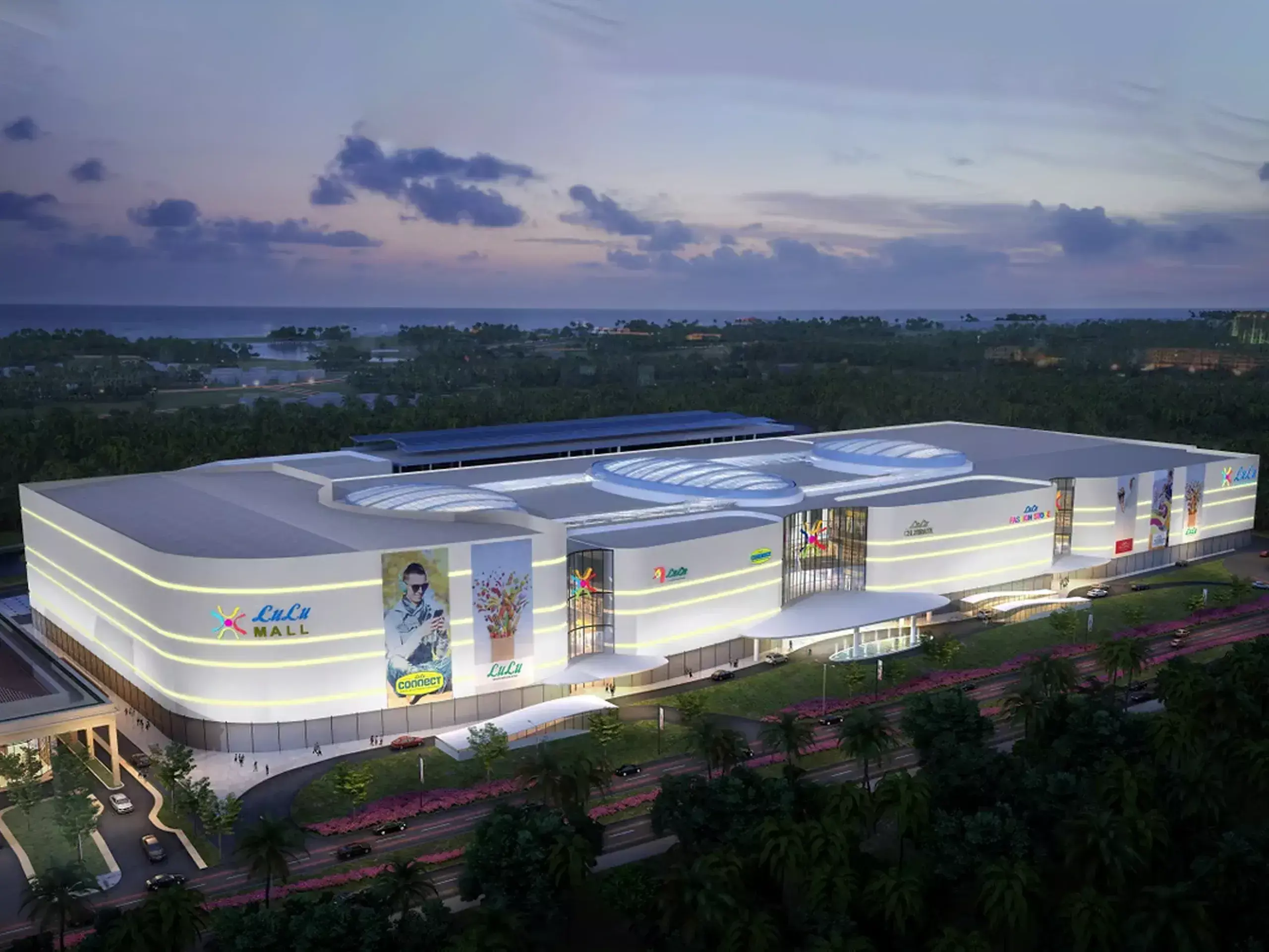 Lulu has established in ahmedabad and chennai