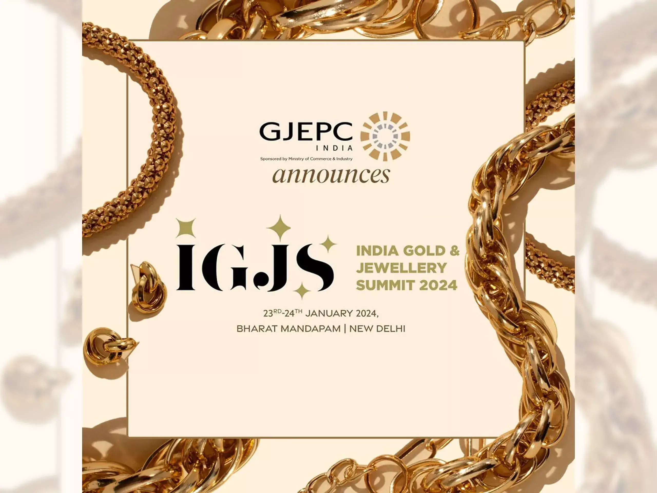 gold and jewellery summit tomorrow