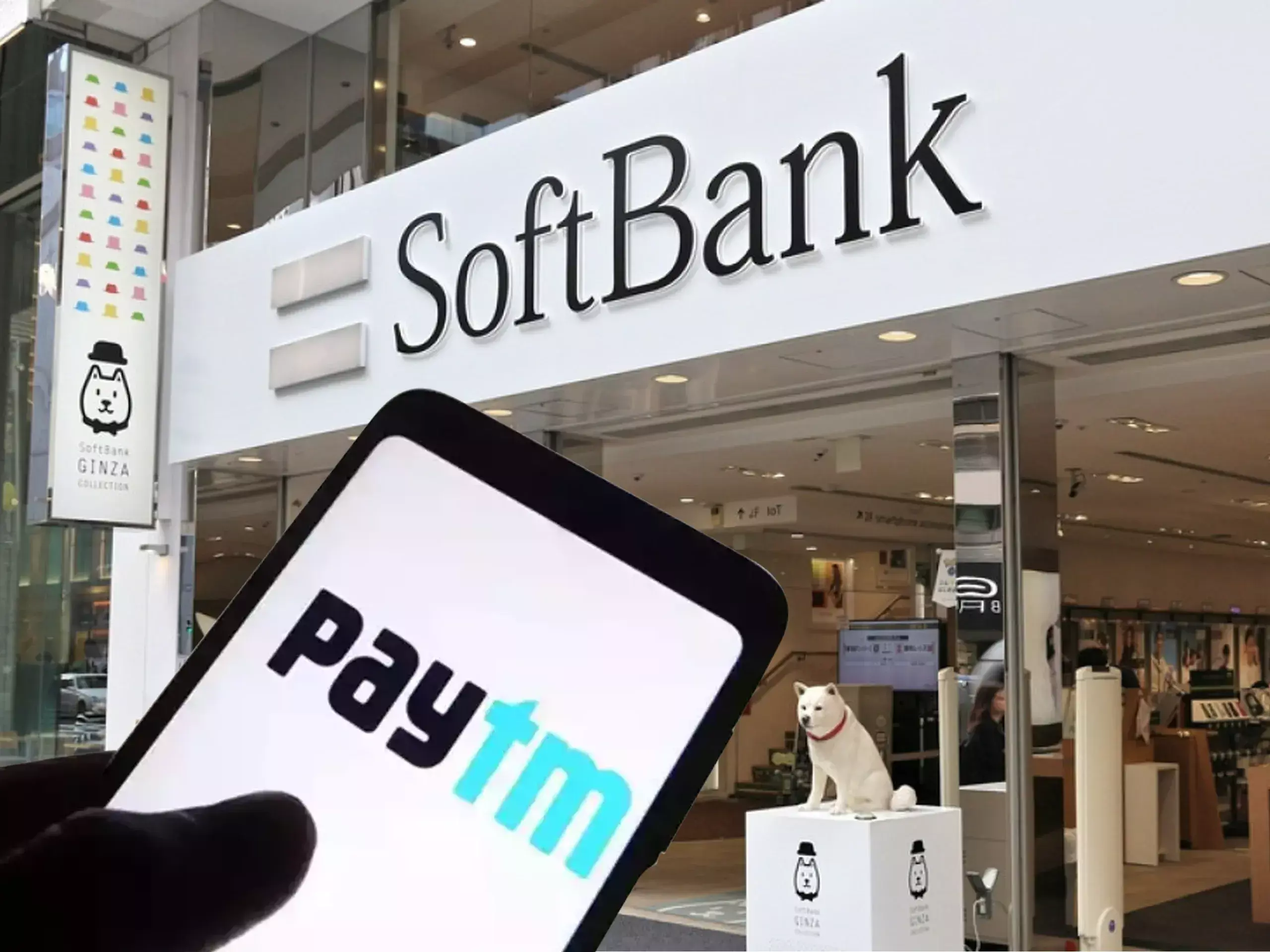 softbank sells another 2% stake in paytm