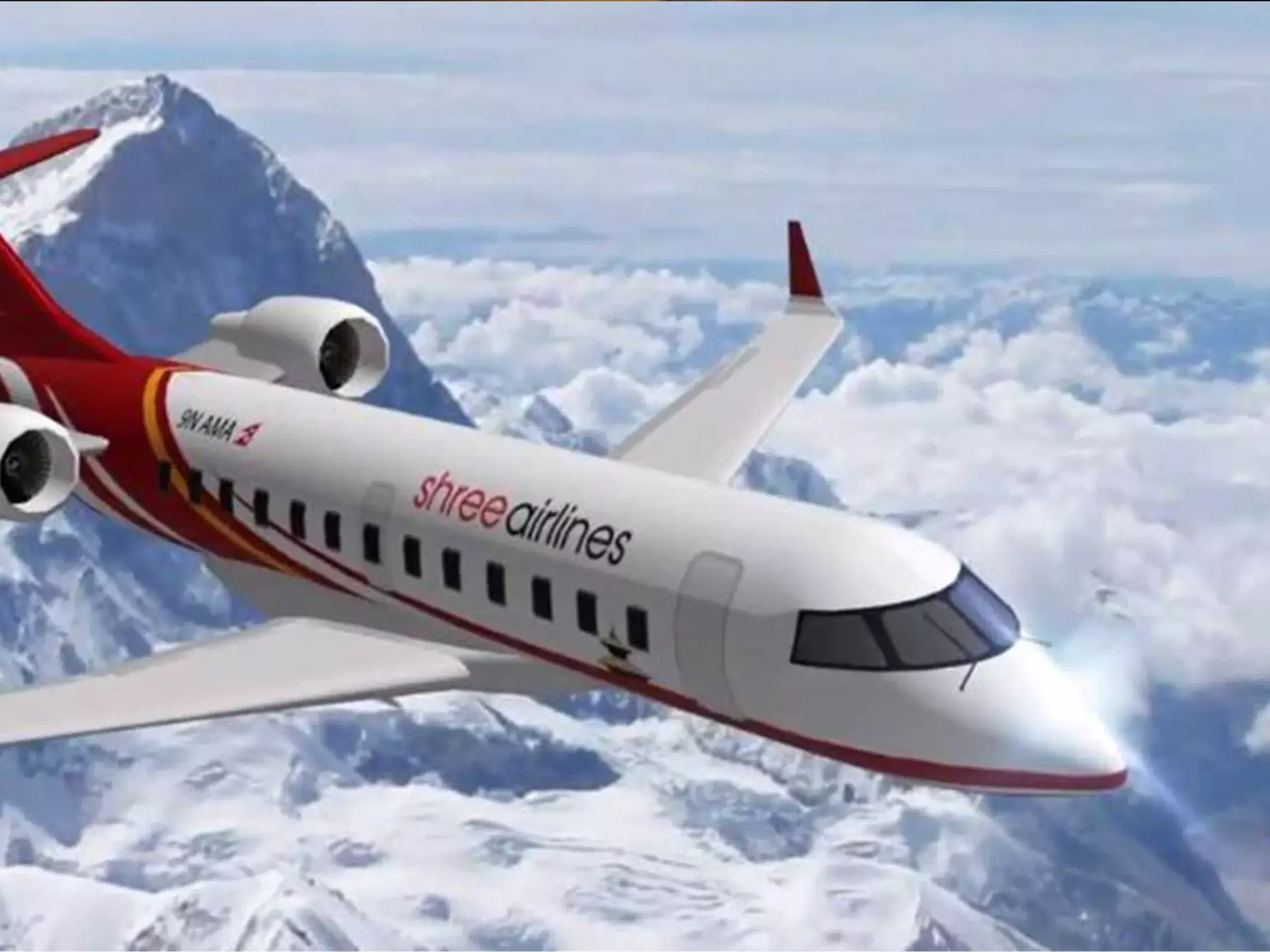 shree airlines has made it possible to visit mansarovar from the sky