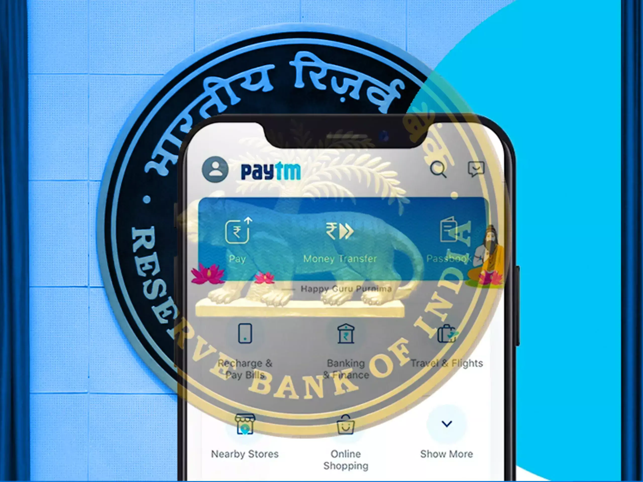 ban on paytm, rbi not to accept deposits after february 29