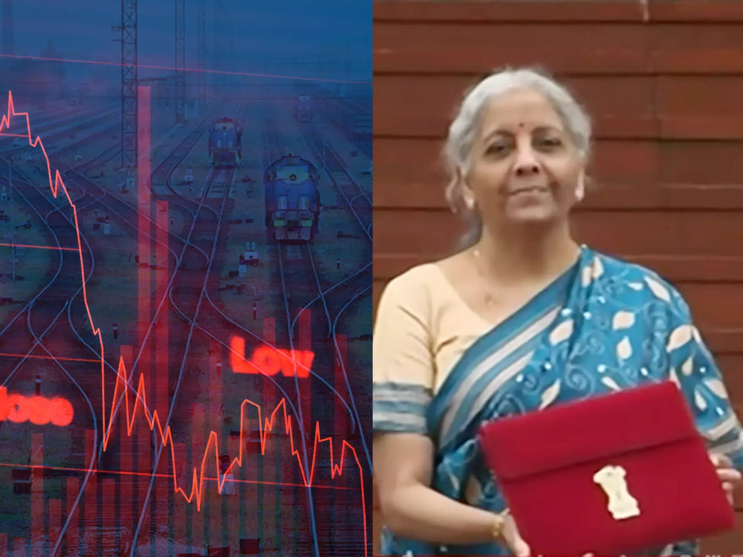 rail shares fall after budget announcement