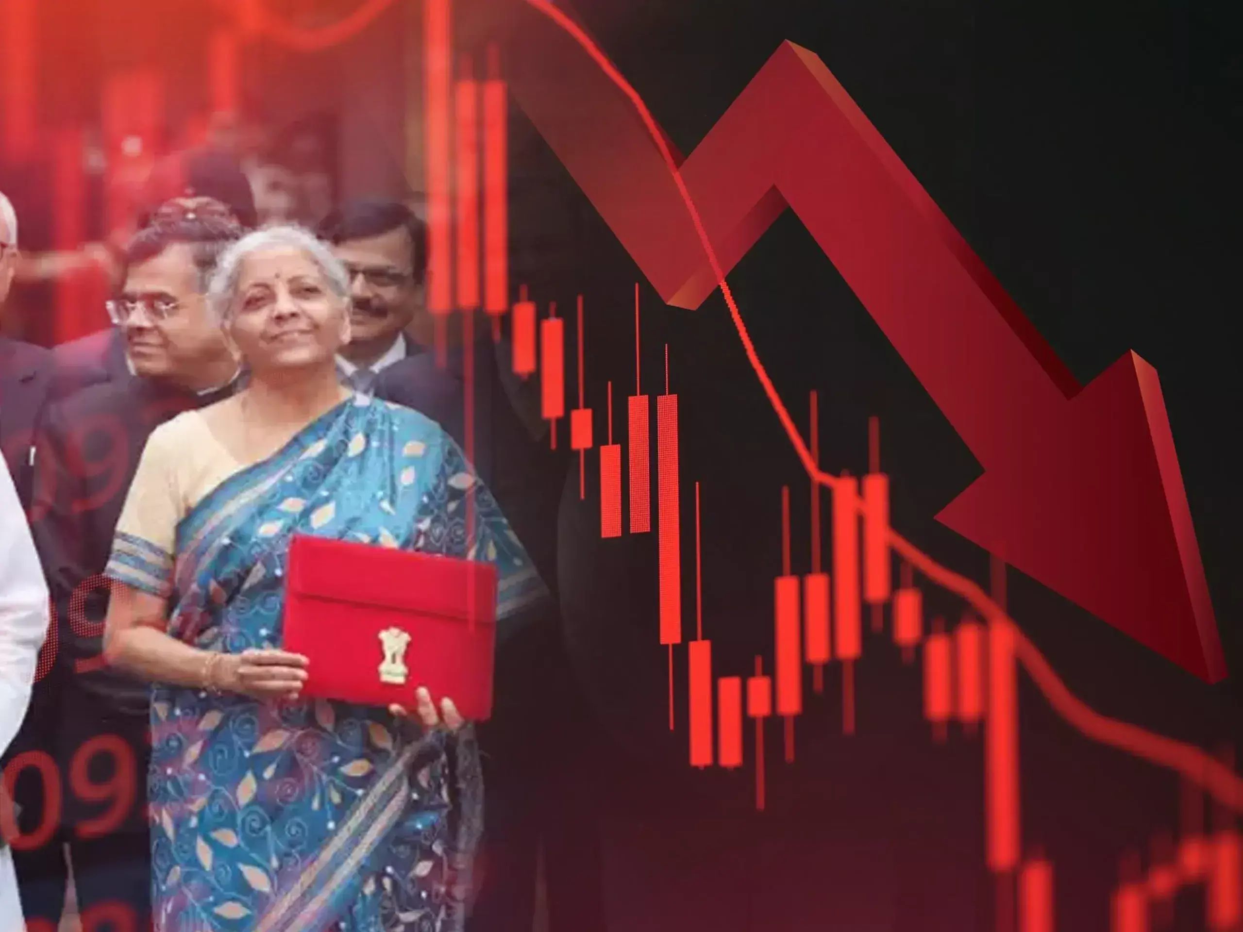 budget did not make much of a difference, with markets closing in losses