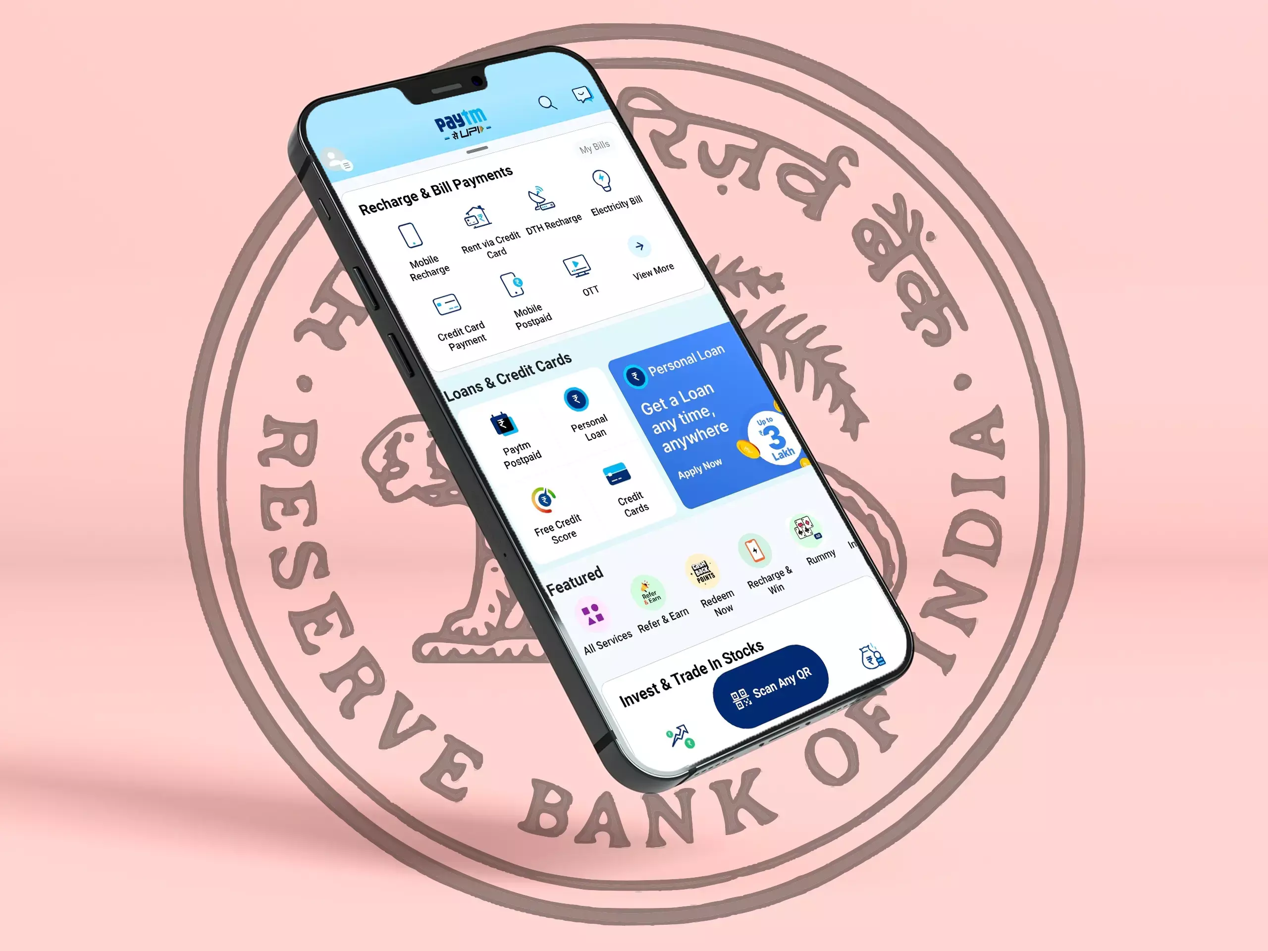 It is reported that RBI will cancel the license of Paytm