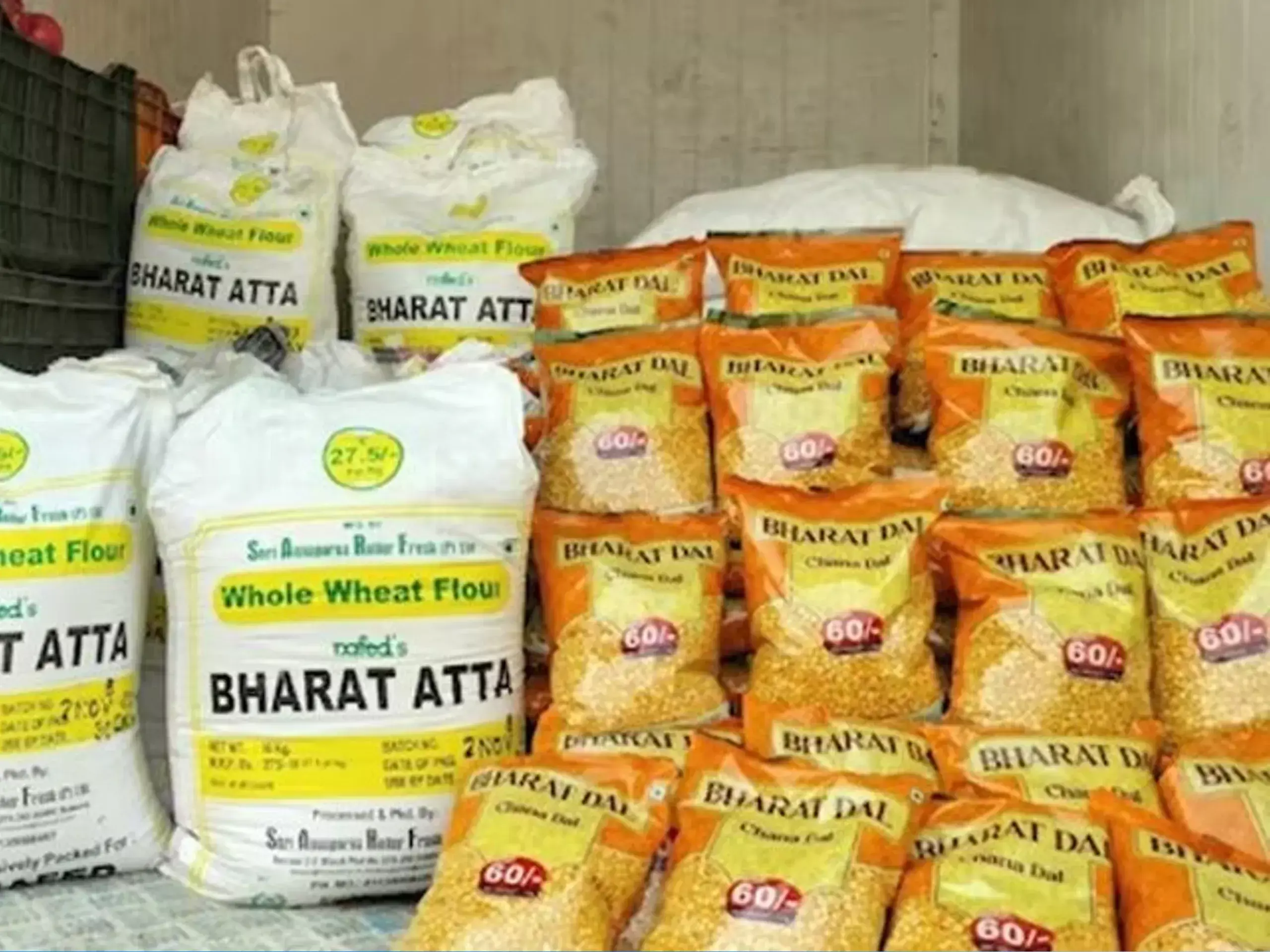 2,75,936 metric ton of bharat atta was sold at subsidized rates