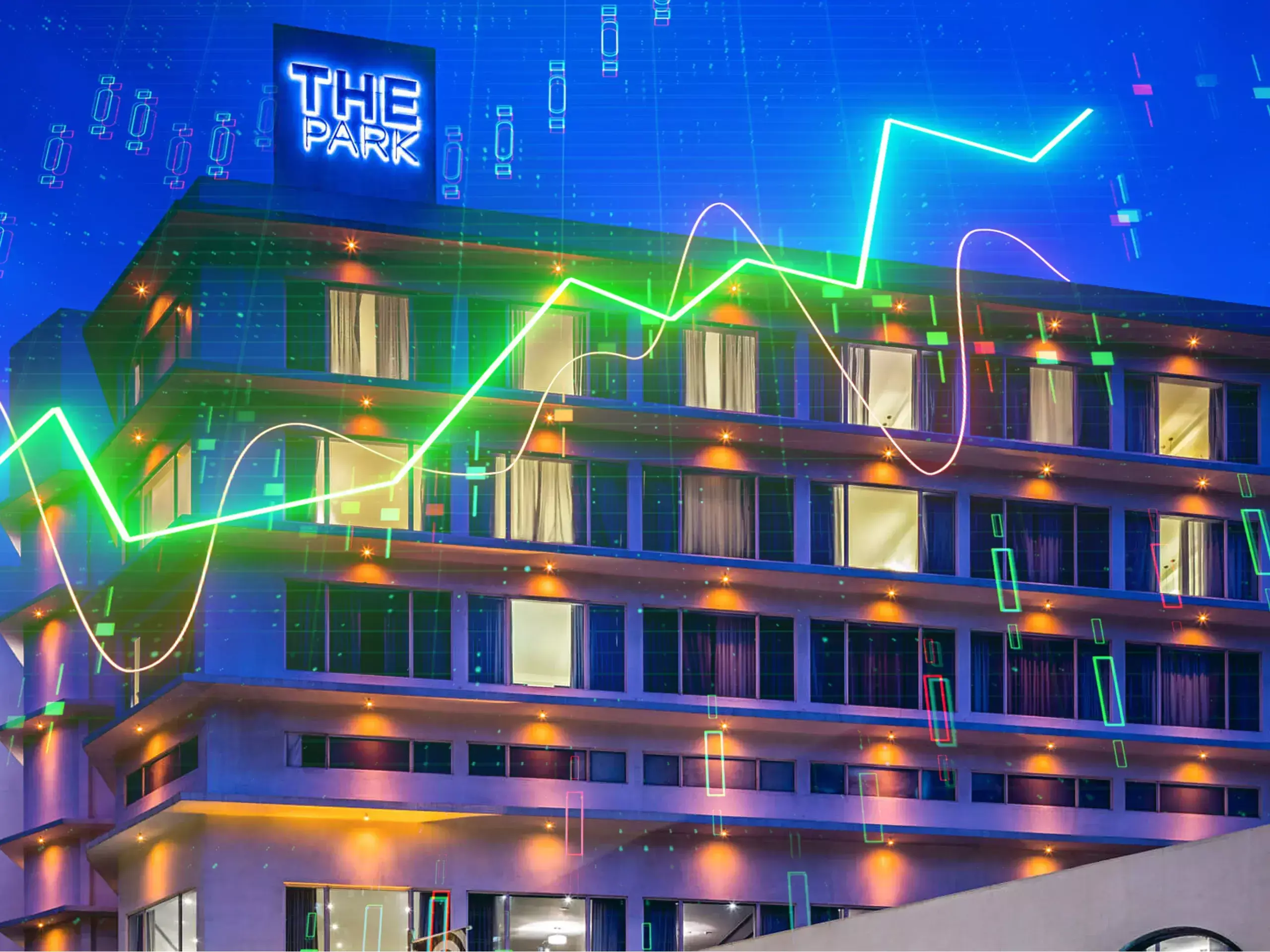 the park hotels listed at a premium of around 21 percent