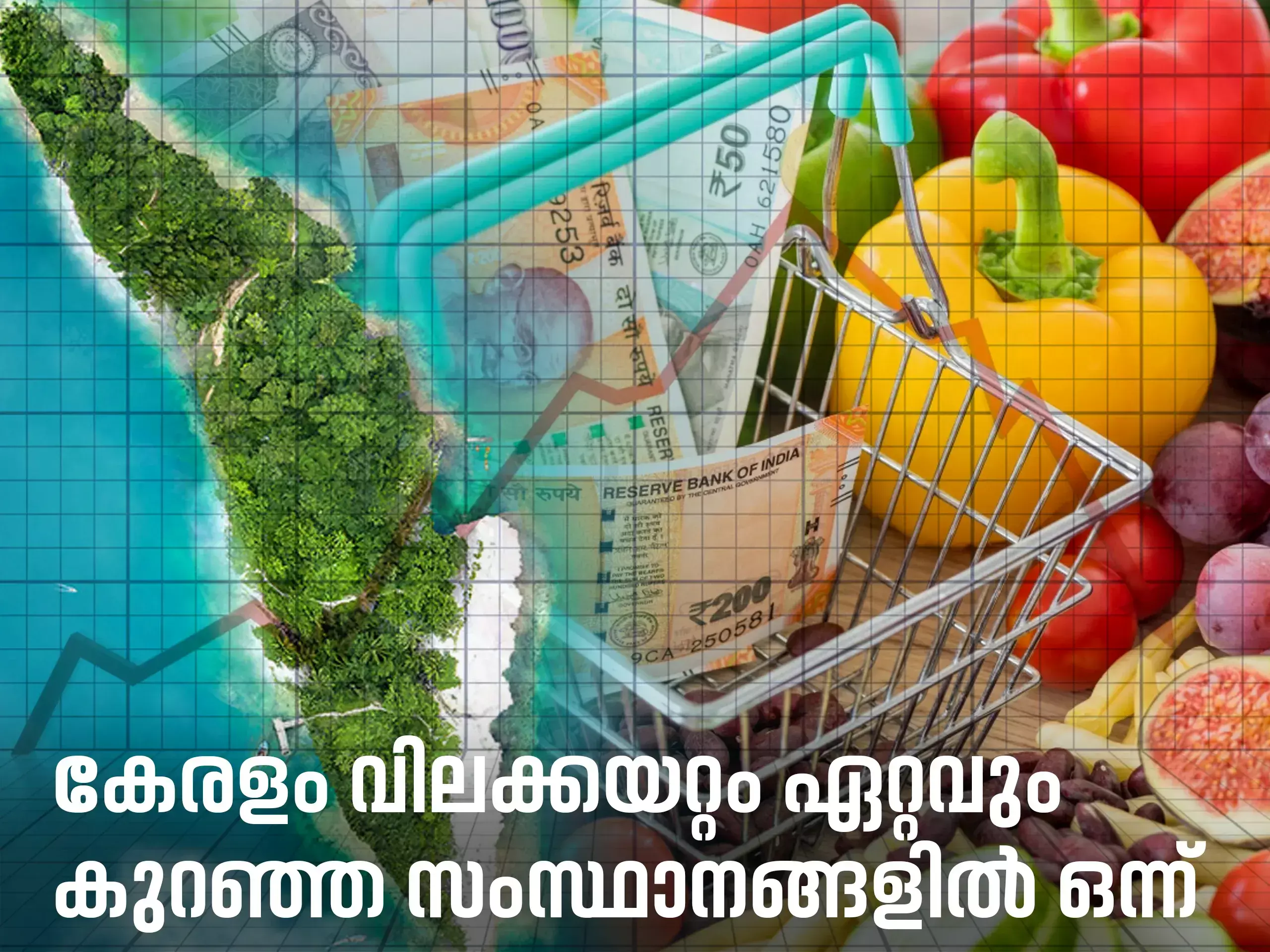 kerala is one of the 3 states with the lowest inflation