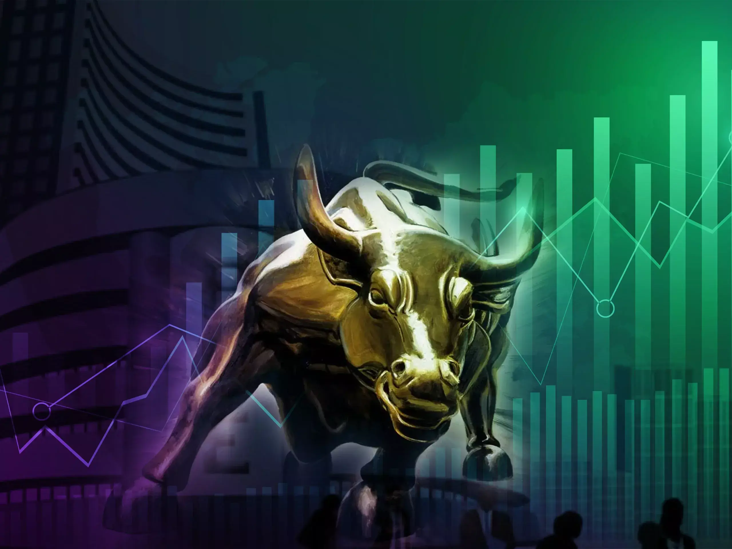 banks and financials advanced, with benchmark indices closing higher