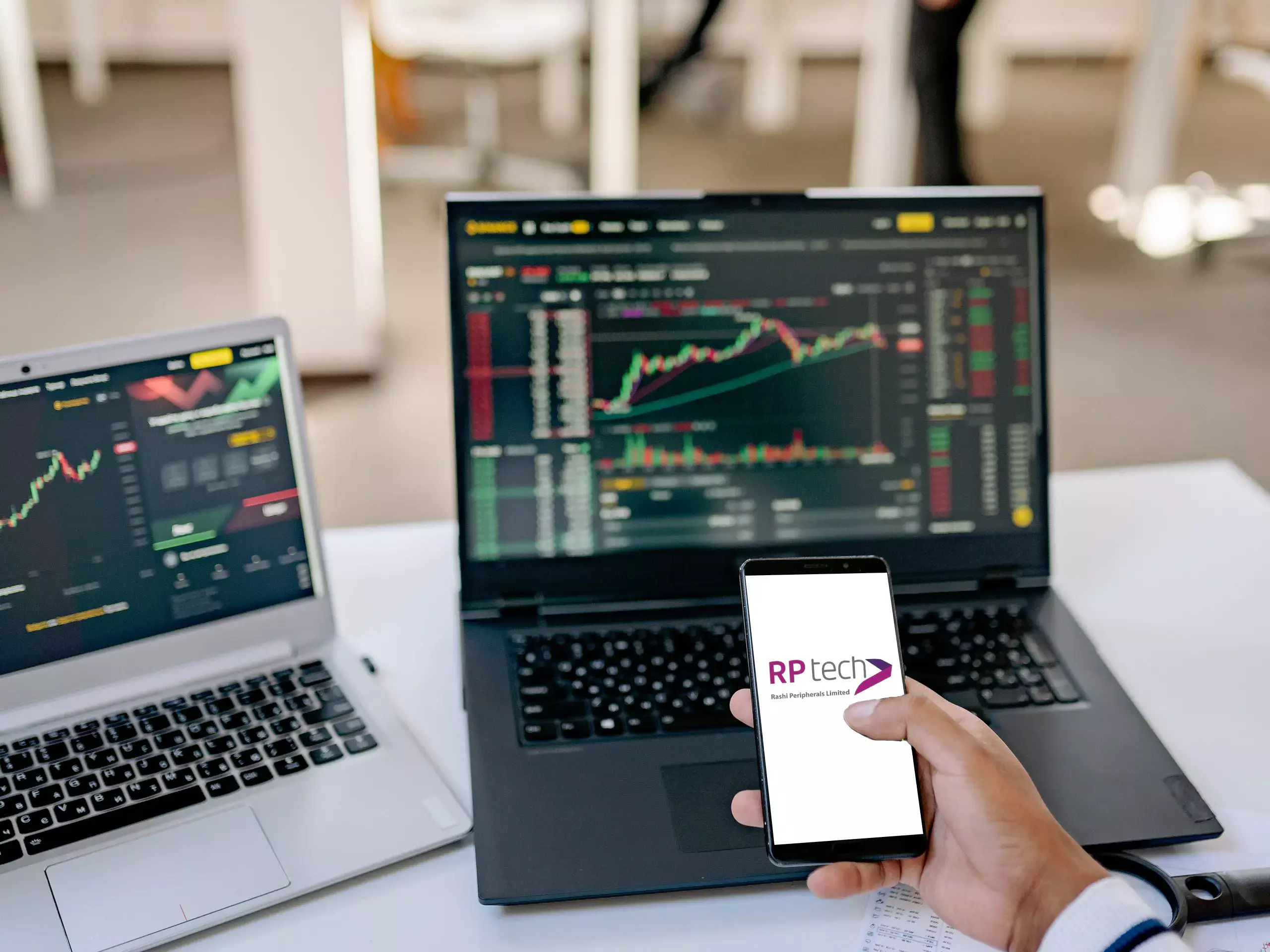 Rashi Peripherals listing at a premium of 9.16 percent