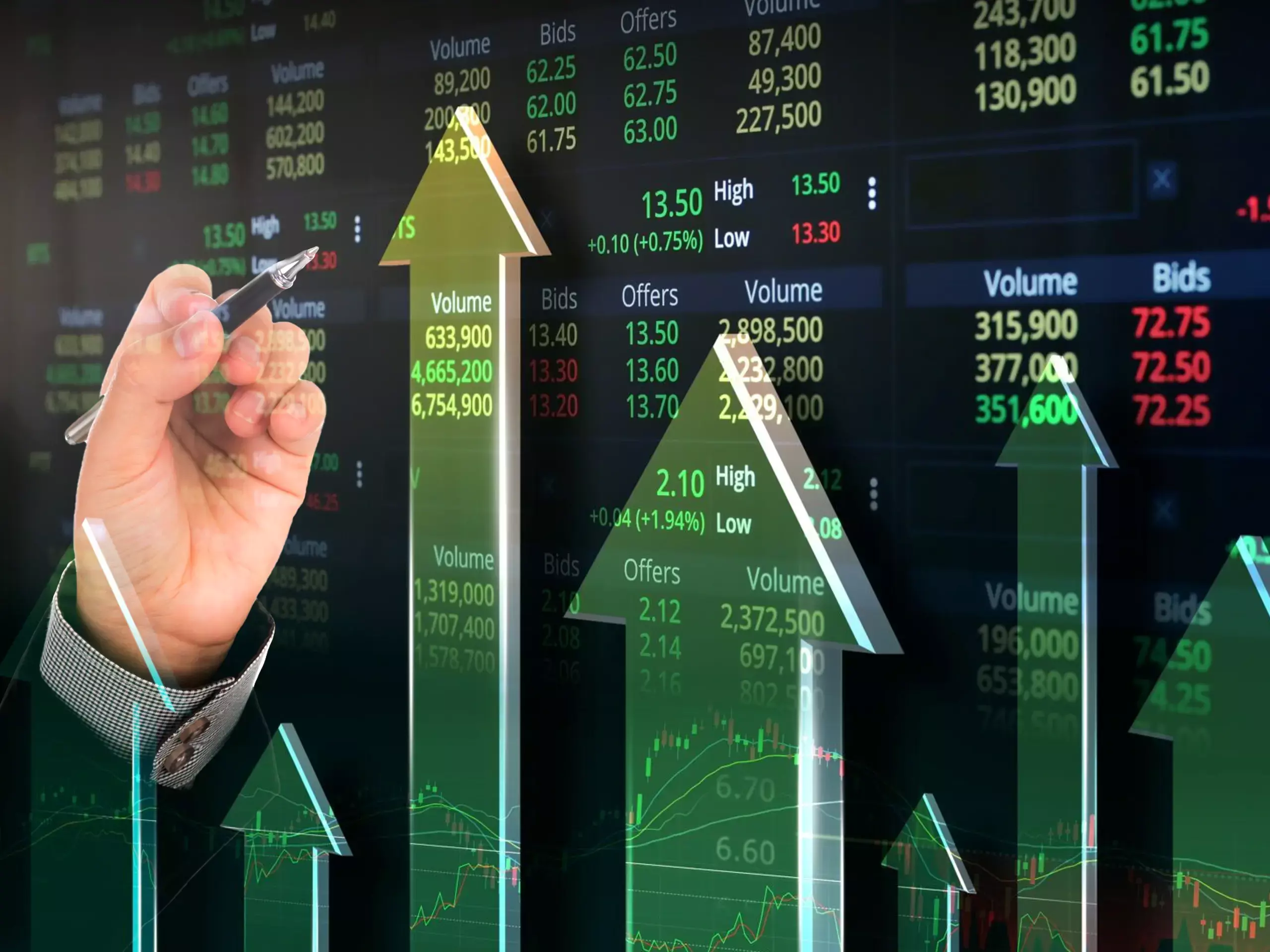 Public sector institutions show strength, market wakes up green